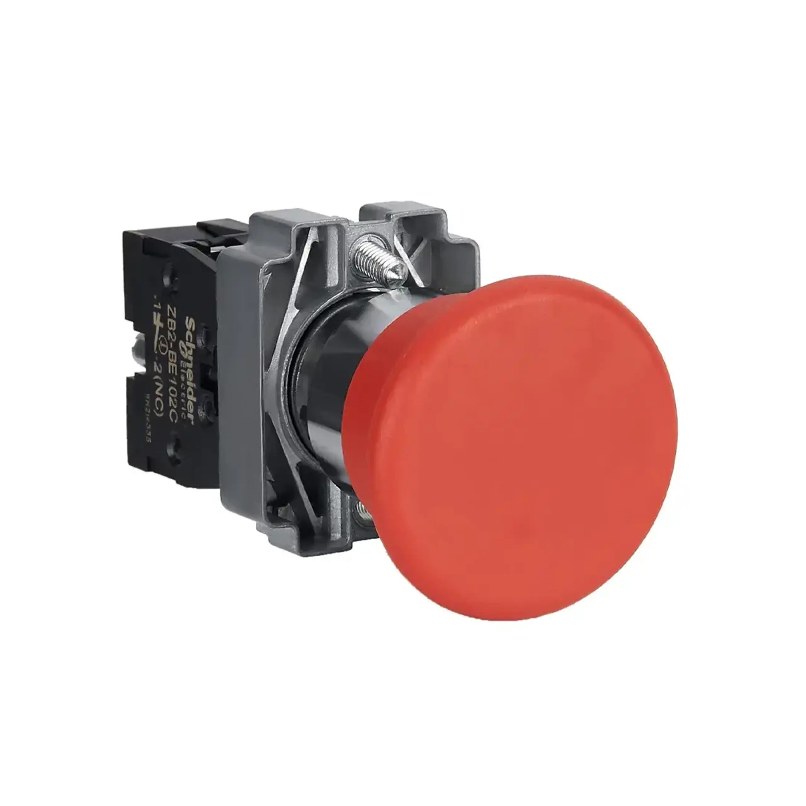 Buton cu revenire 220 - 240 V 3 A IP65 Roșu Schneider-Electric - Tip 1NC