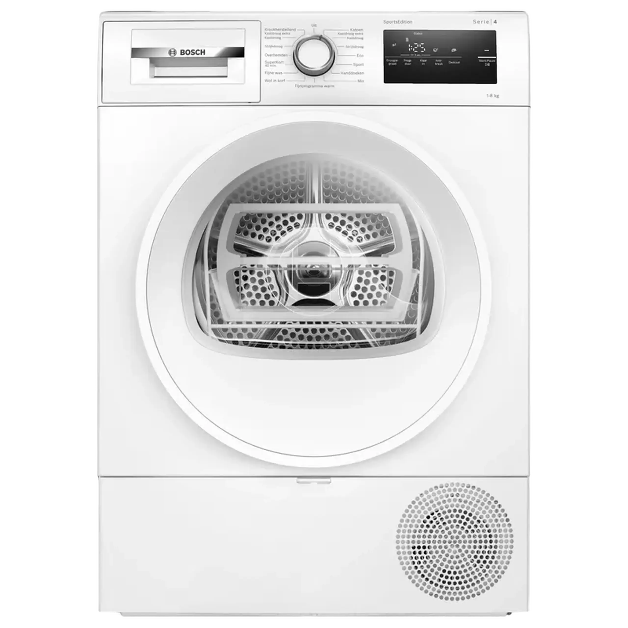 Uscător de rufe Bosch WTH8520MNL, 8kg, Alb