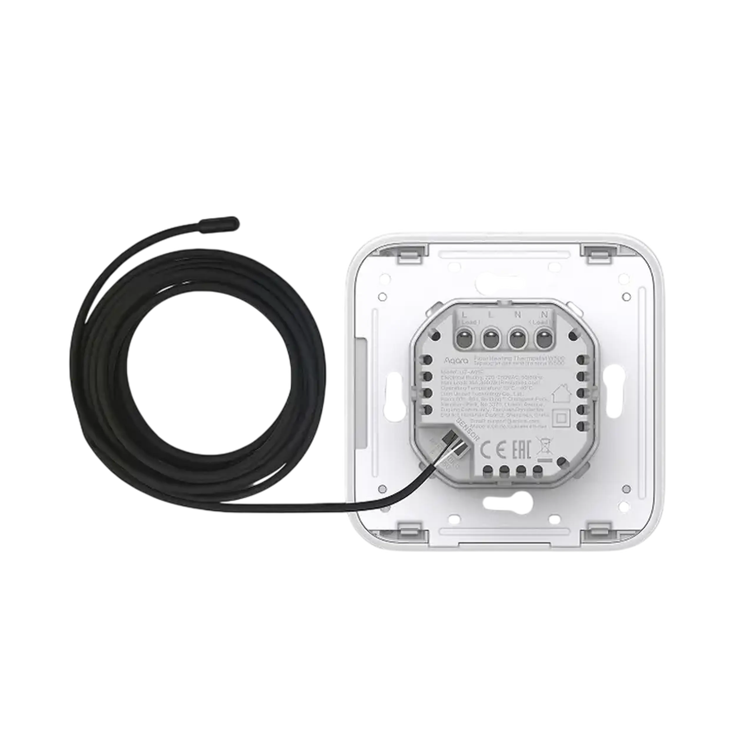 Termostat inteligent AQARA Floor Heating Thermostat W500, Alb