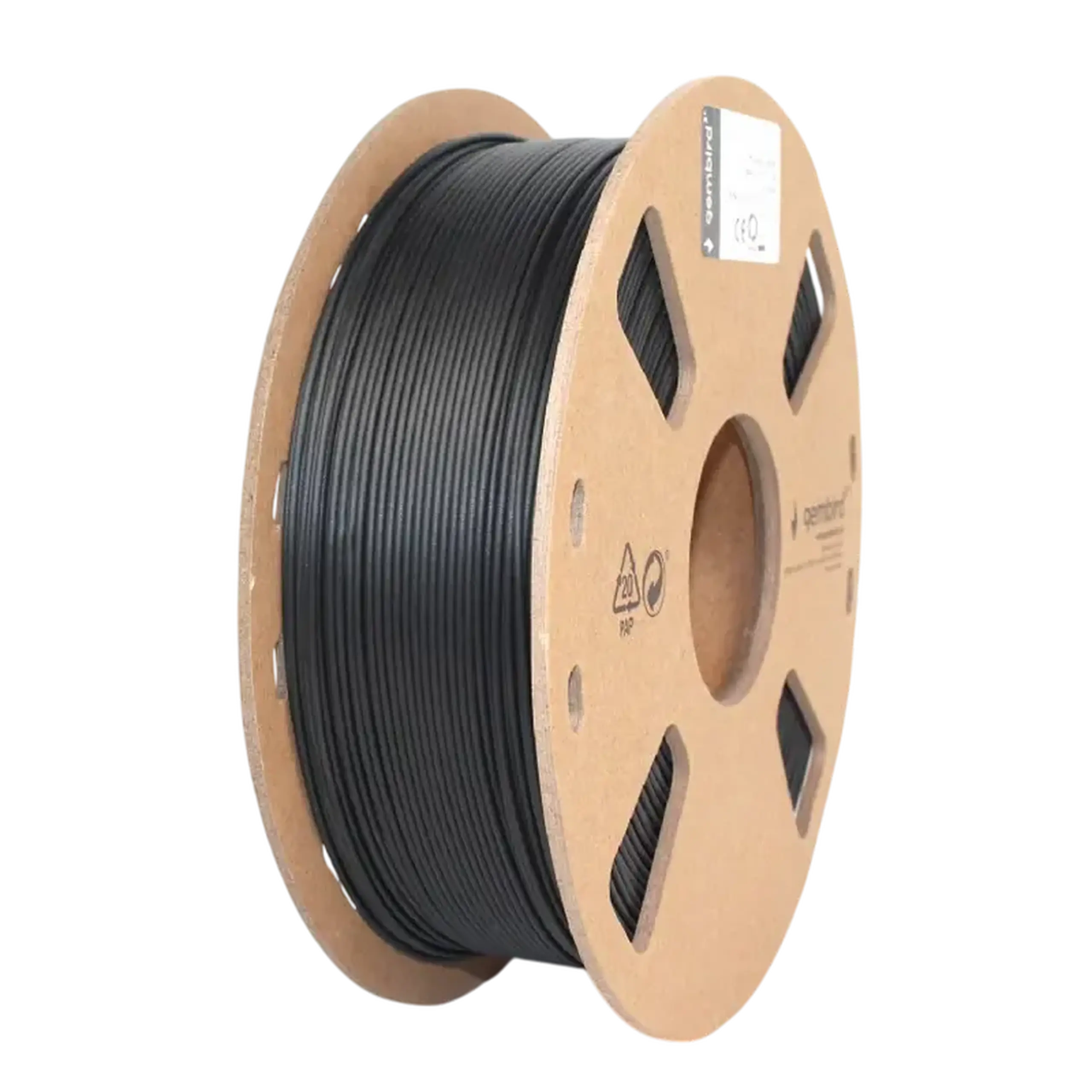 Filament pentru imprimantă 3D Gembird 3DP-PLA+1.75-02-BK, PLA+, Negru, 1.75 mm, 1kg
