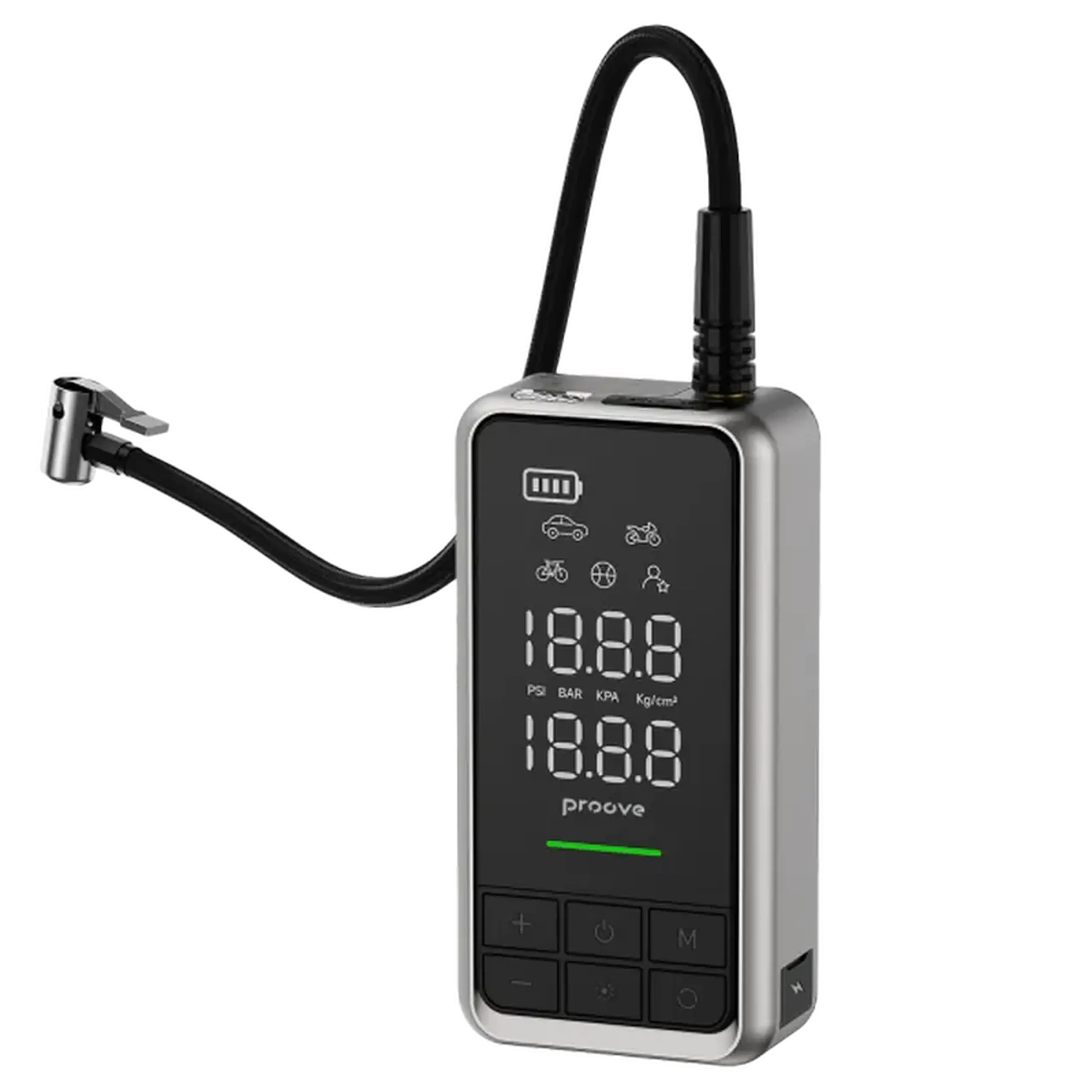 Dispozitiv de pornire + Pompă Proove Air Jump + Pump, Negru