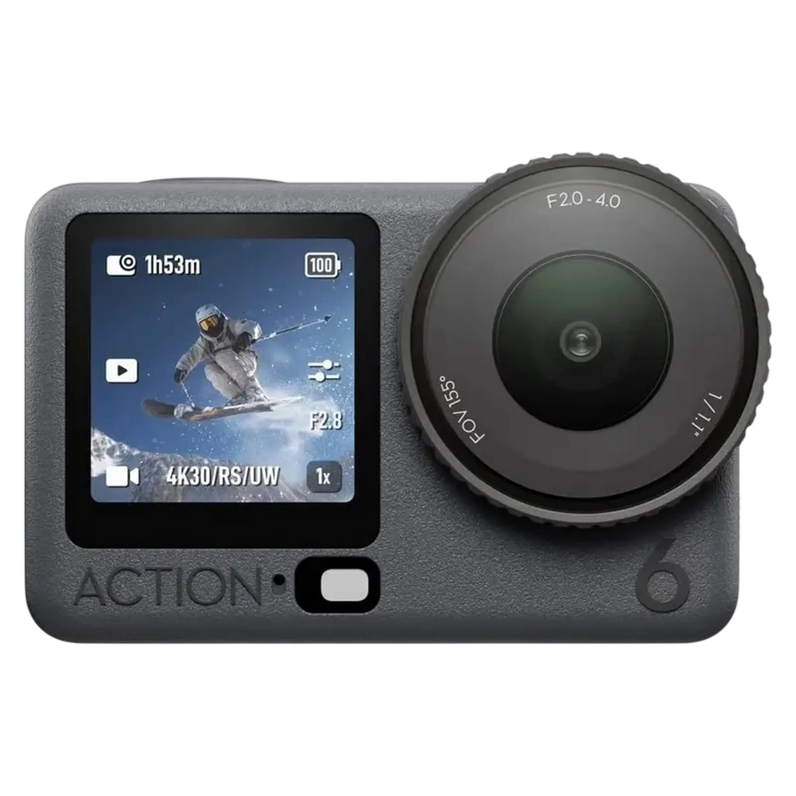 Cameră Video Sport DJI Osmo Action 6 Essential Combo, Negru