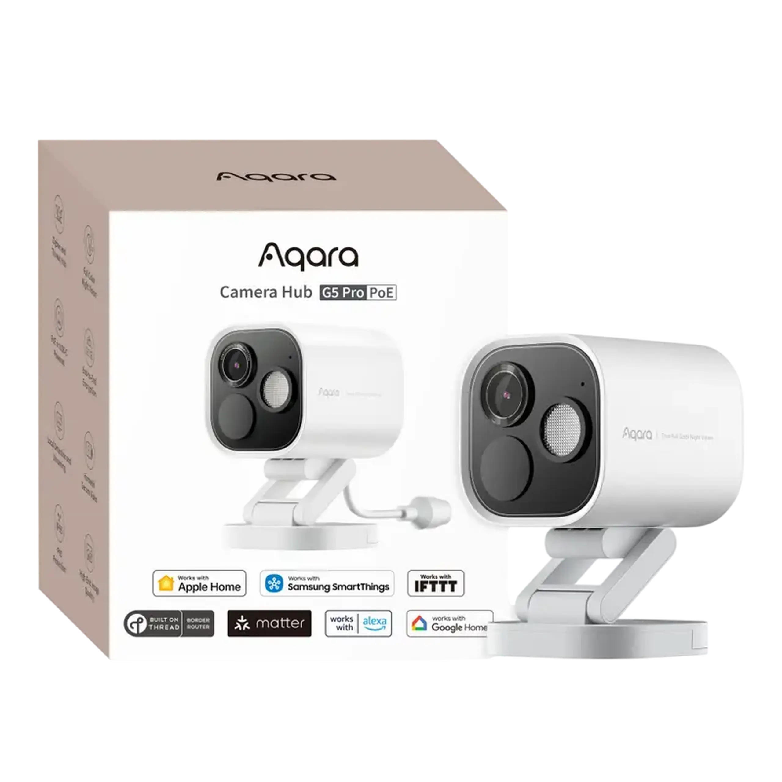 Camera de supraveghere Smart AQARA Hub G5 Pro, Alb