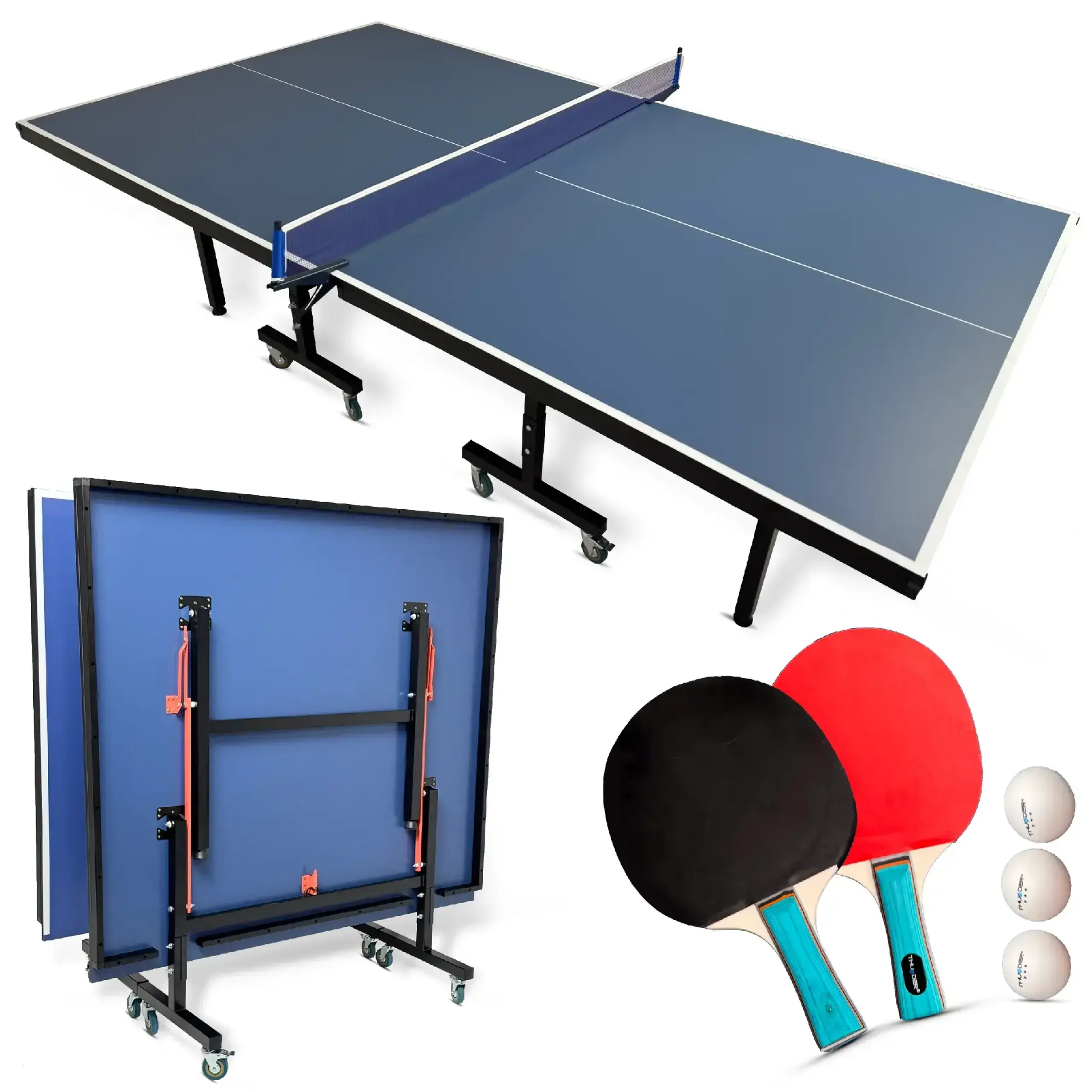 Masa de tenis de masa THUNDER VITAL-18-BLUE