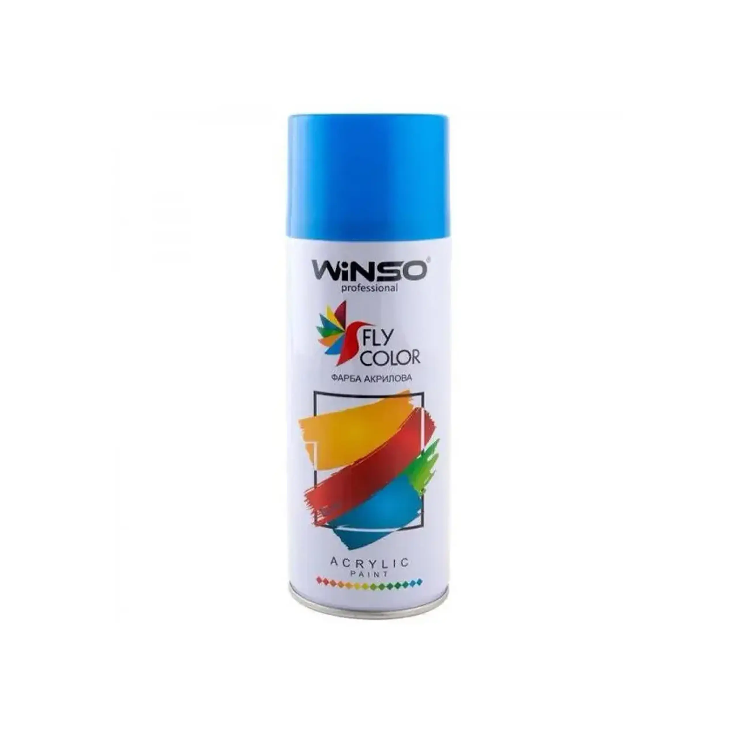 Vopsea spray acrilică Fly Color albastru 450 ml WINSO