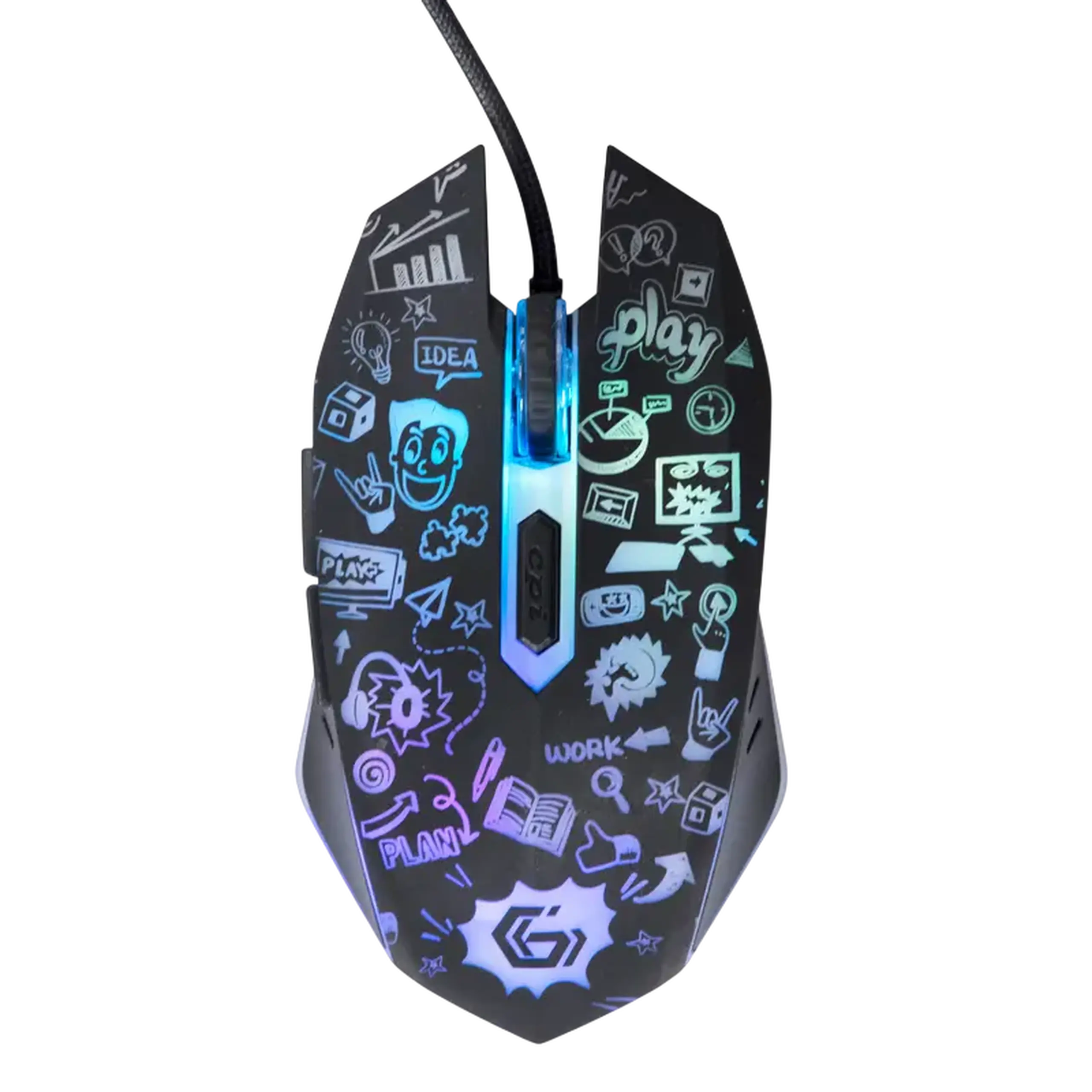 Gaming Mouse Gembird MUS-6B-GRAFIX-01, Negru
