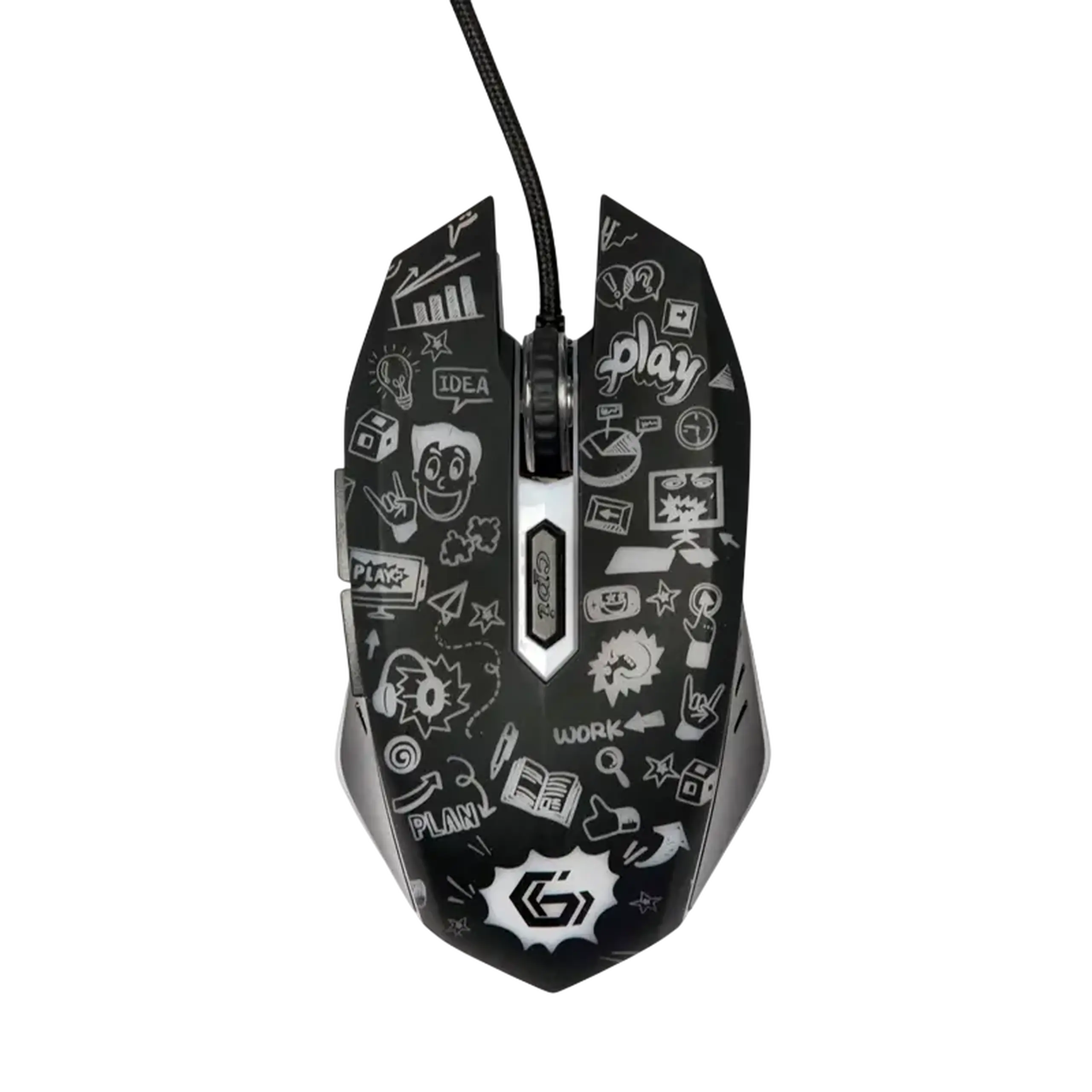 Gaming Mouse Gembird MUS-6B-GRAFIX-01, Negru