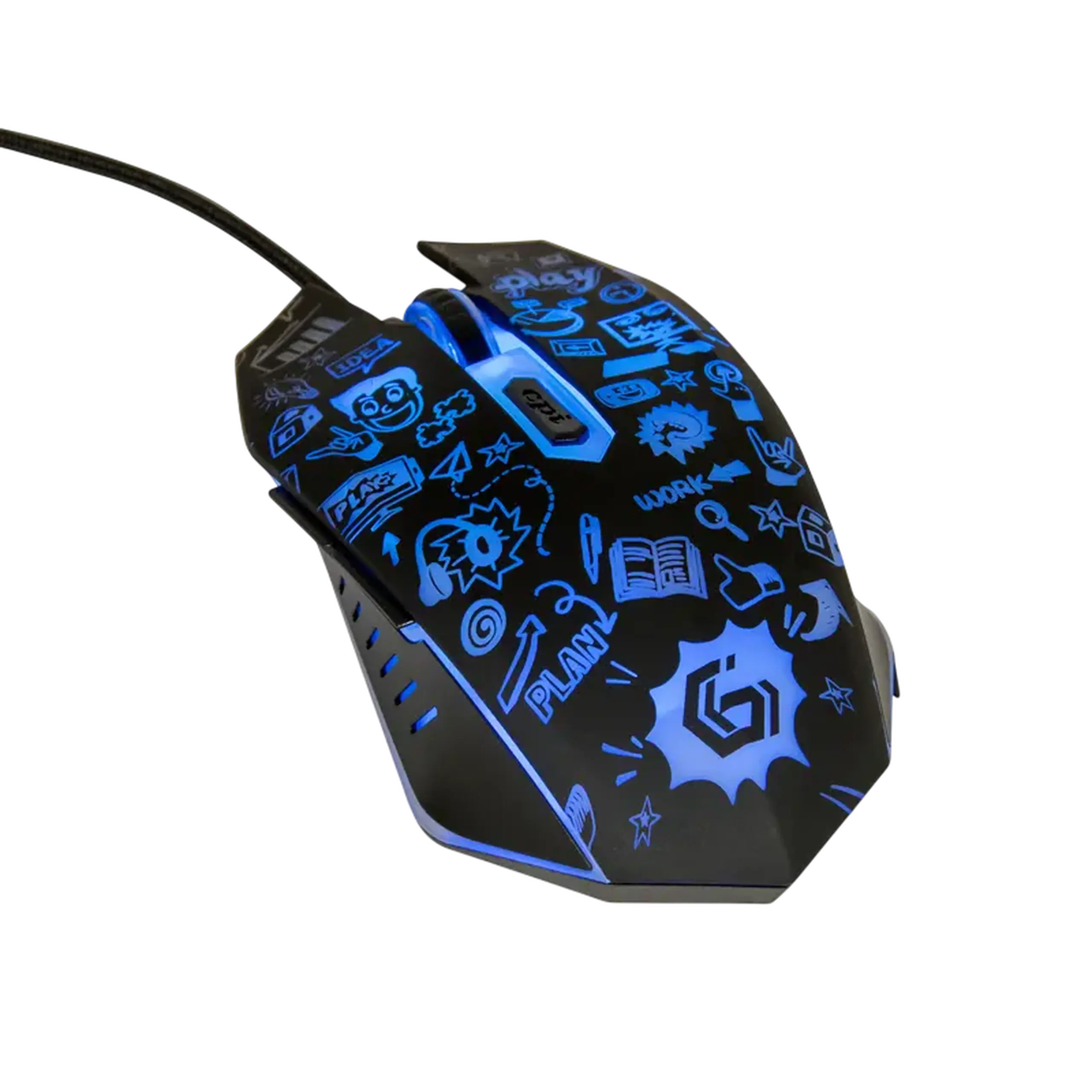 Gaming Mouse Gembird MUS-6B-GRAFIX-01, Negru