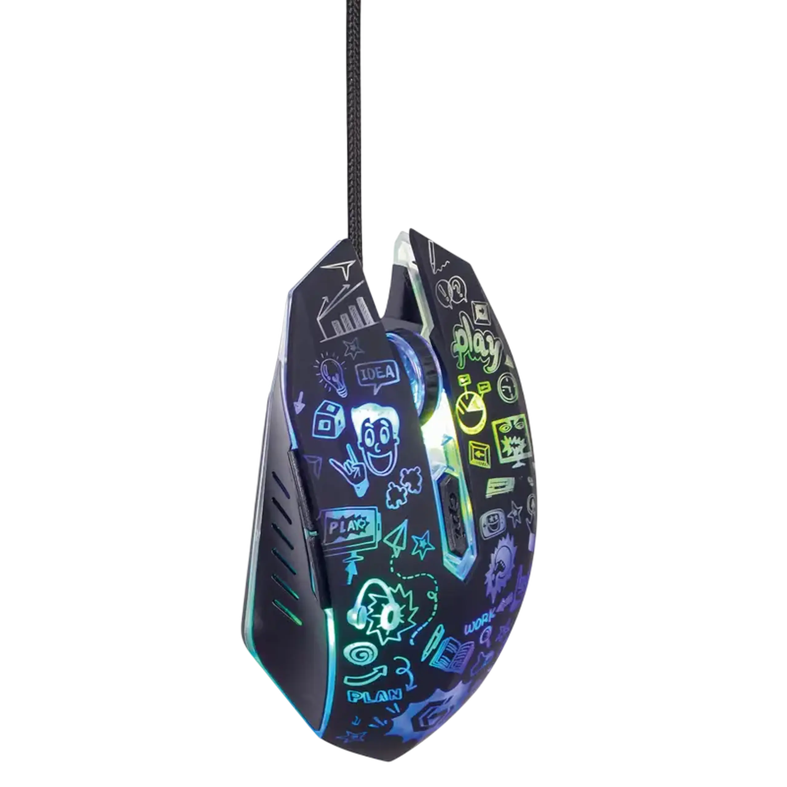 Gaming Mouse Gembird MUS-6B-GRAFIX-01, Negru