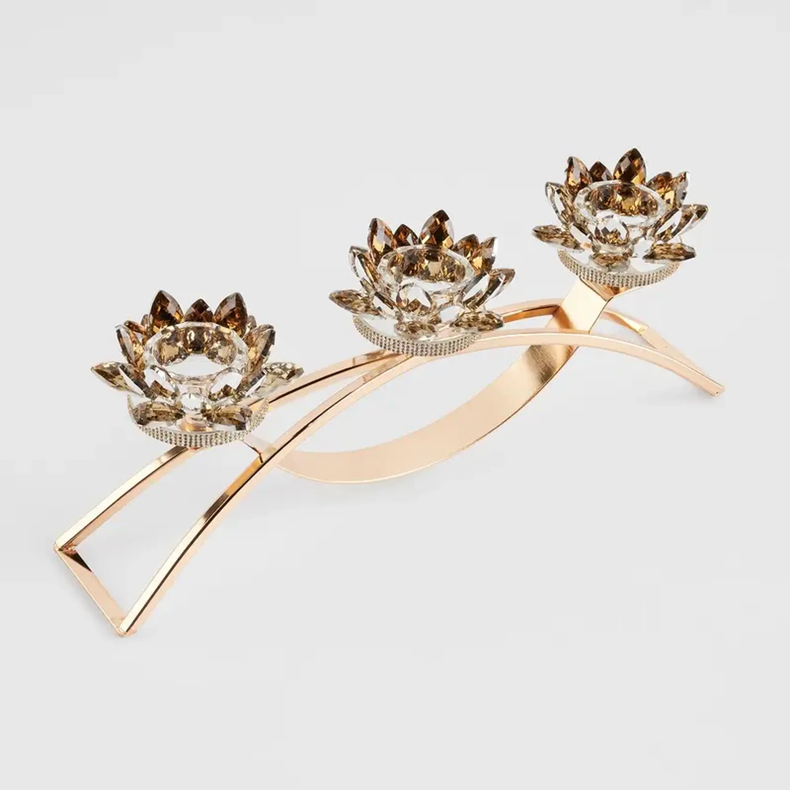 Suport lumânare CRISTAL SHINE DIAMON - Gramaj 15 cm