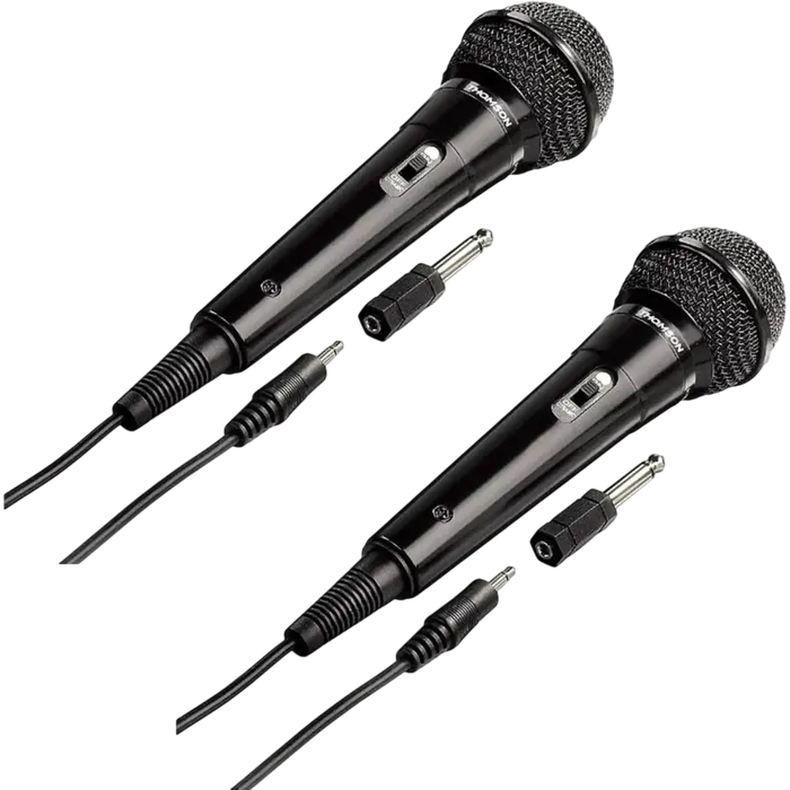 Microfon Karaoke Thomson M135D, Cu fir, Negru