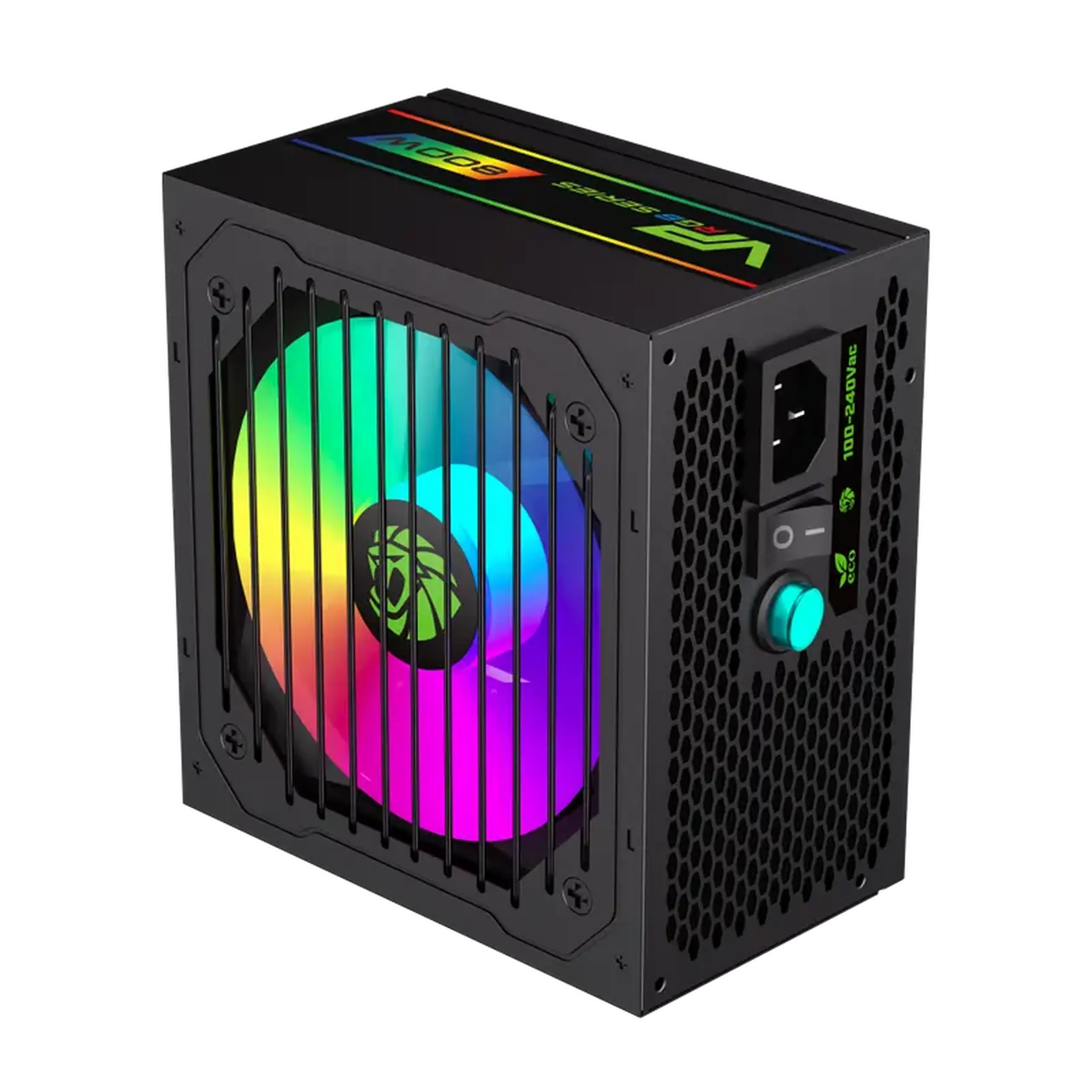 Sursă Alimentare PC Gamemax VP-800-RGB-S, 800W, ATX, Nemodular