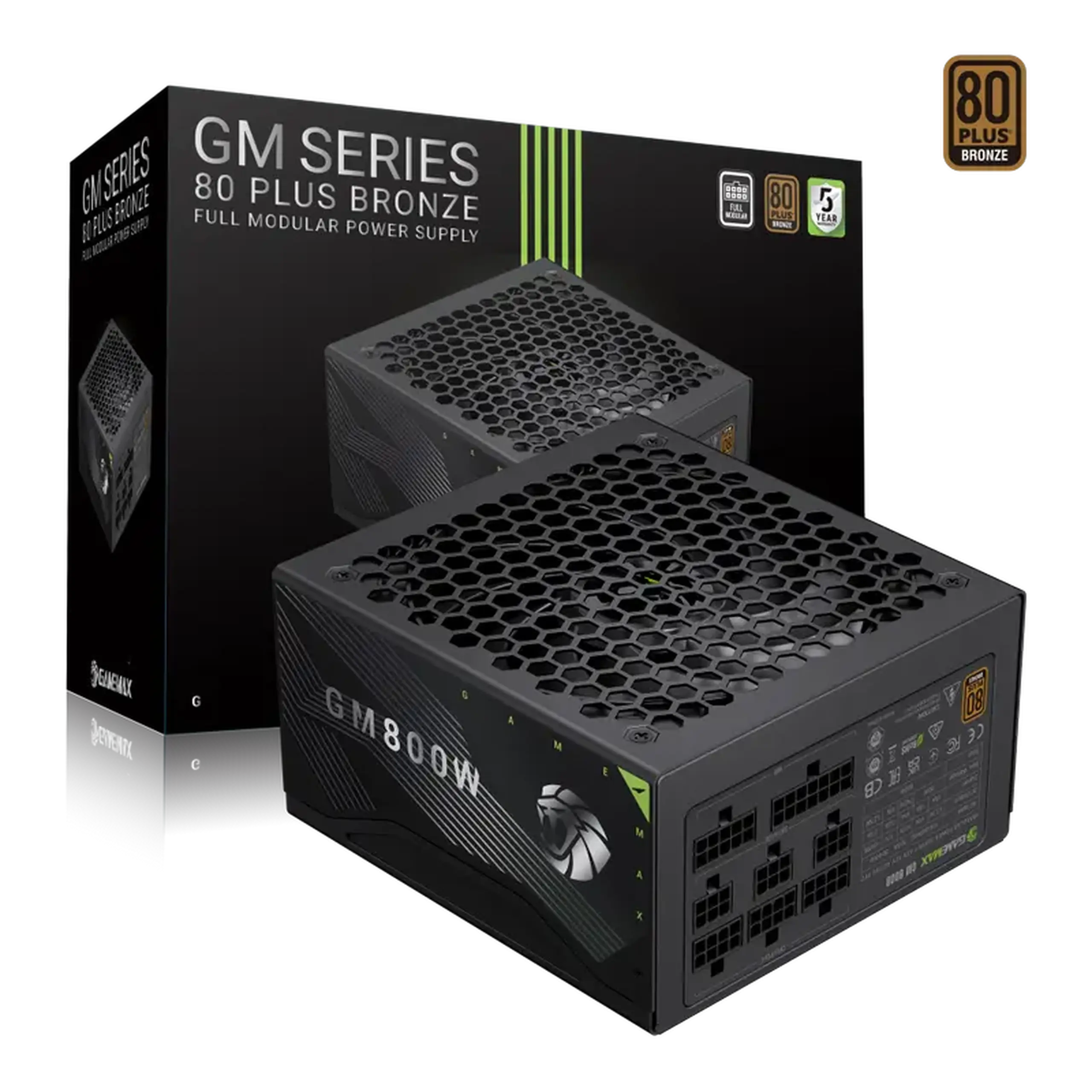 Sursă Alimentare PC Gamemax GM-800B, 800W, ATX, Complet modular