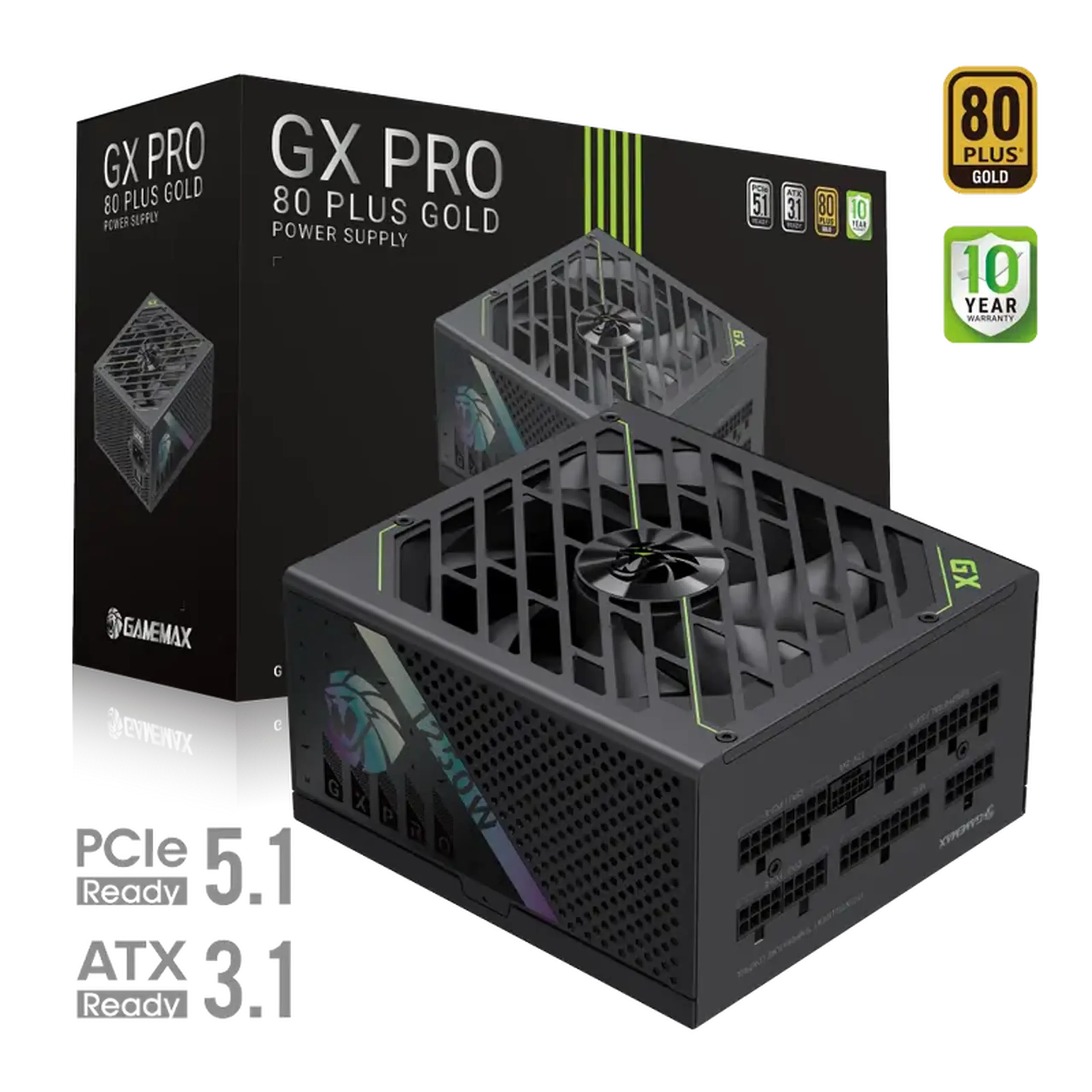 Sursă Alimentare PC Gamemax GX-1250G PRO, 1250W, ATX, Complet modular