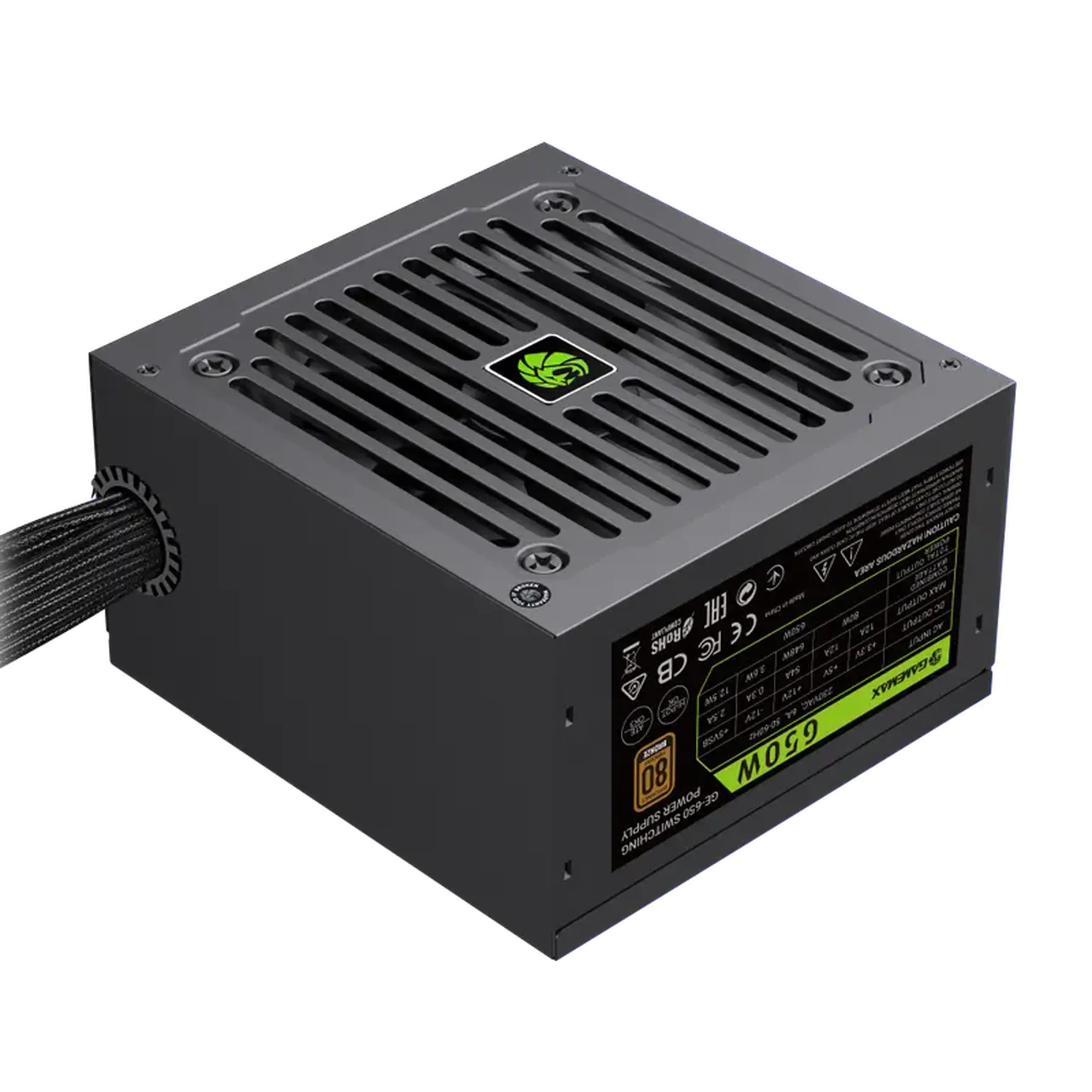 Sursă Alimentare PC Gamemax GE-650, 650W, ATX, Nemodular