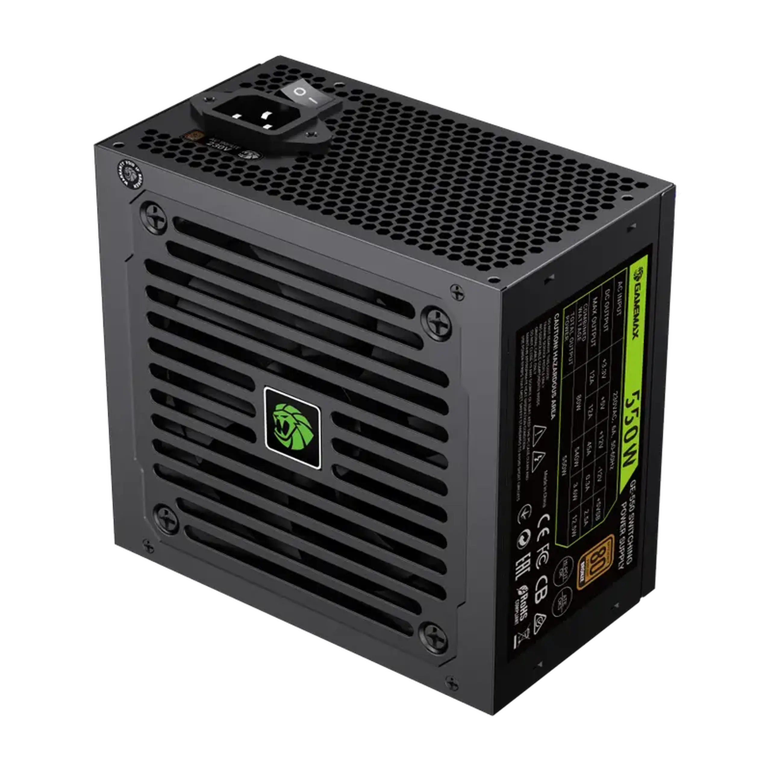 Sursă Alimentare PC Gamemax GE-550, 550W, ATX, Nemodular