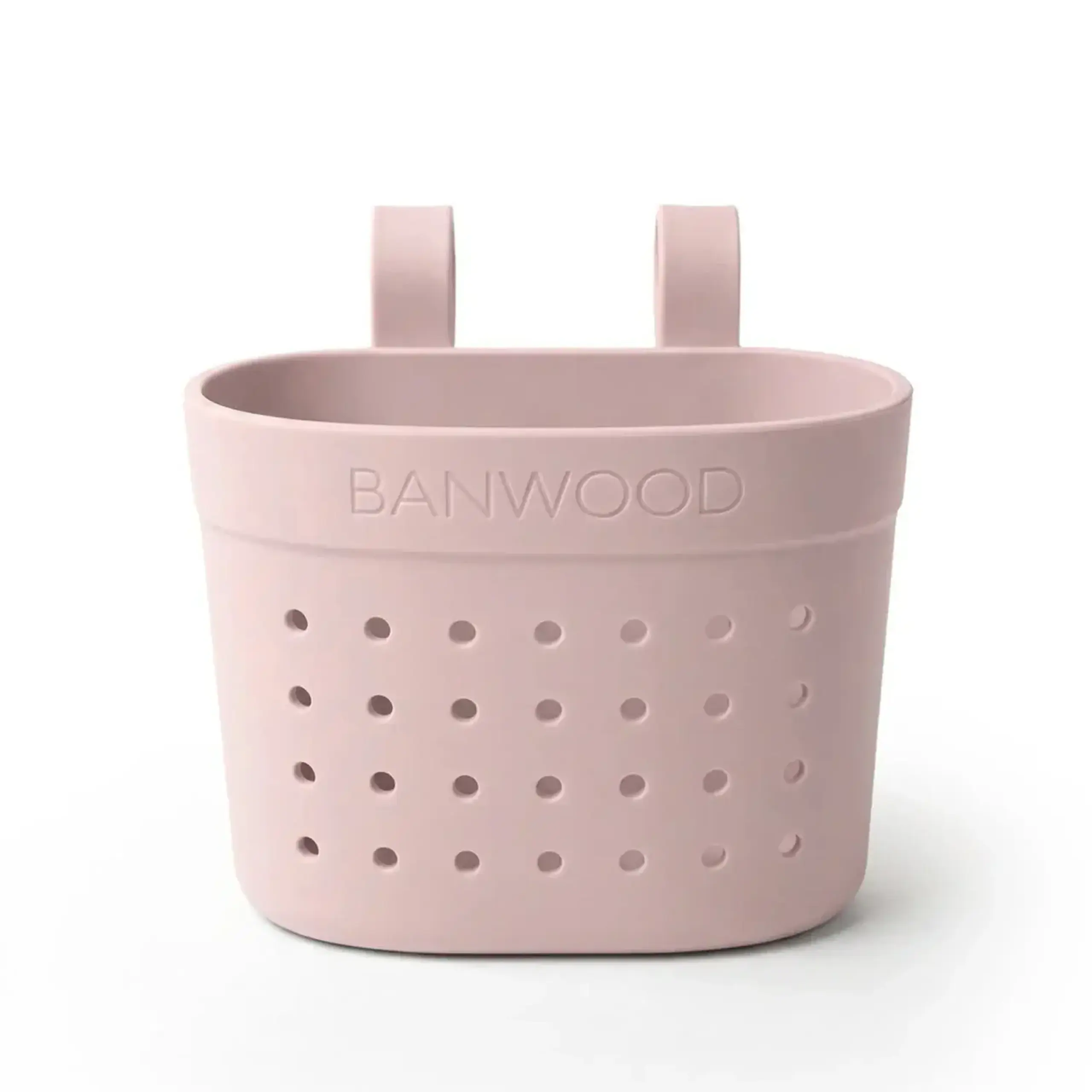 Coș „Pin & Ride” roz pudrat — Banwood