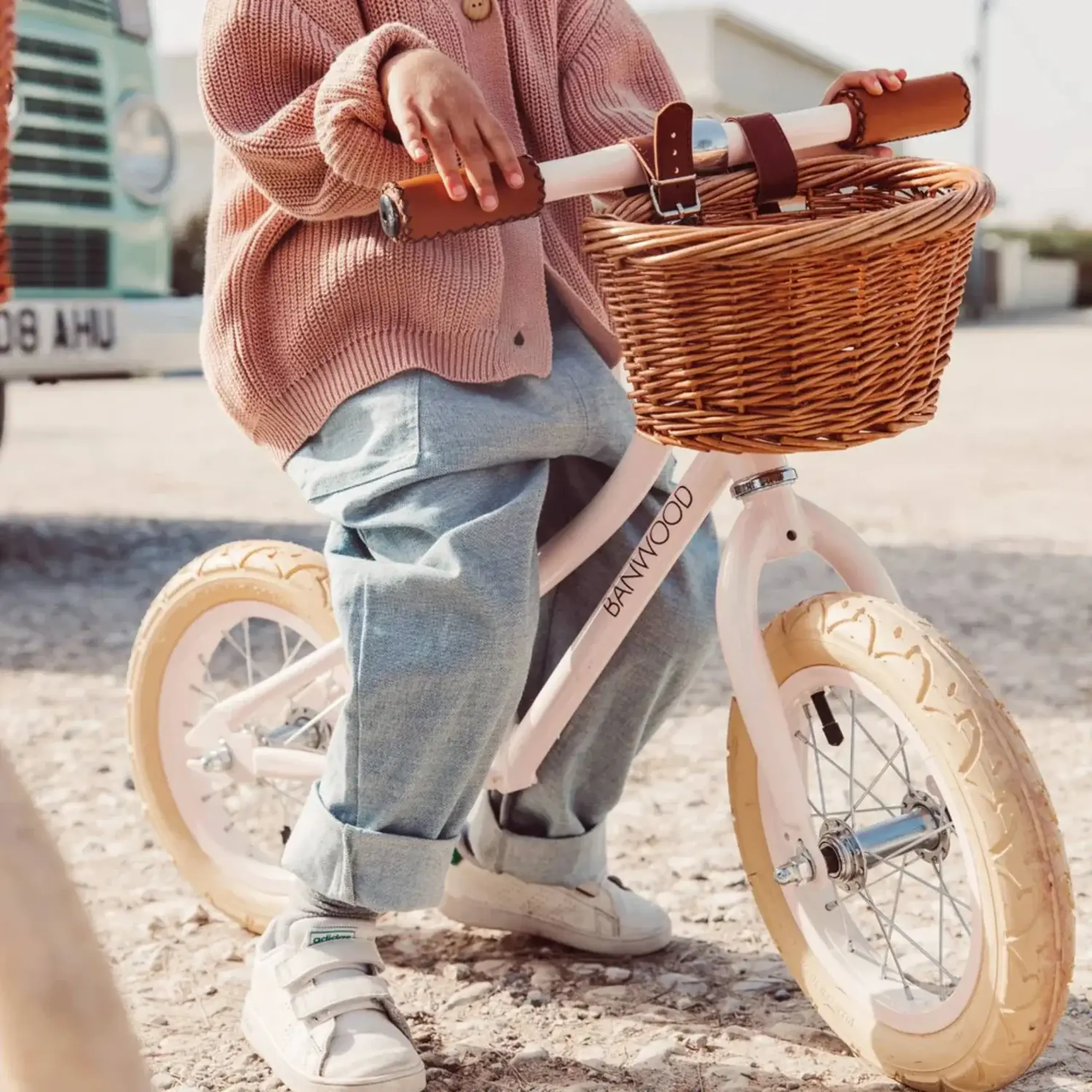 Bicicletă fără pedale roz — Banwood