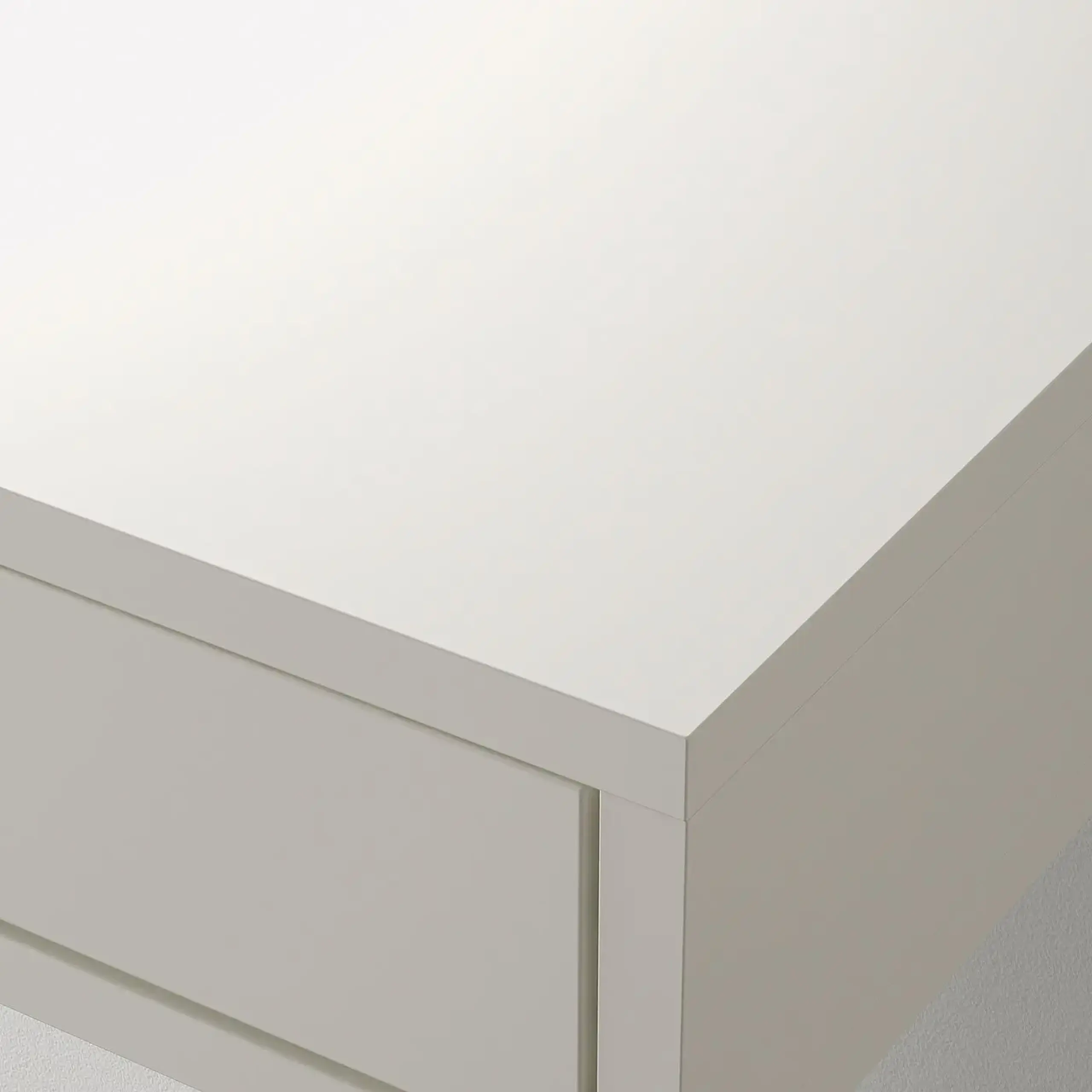IKEA EKBY ALEX Polita cu sertare, alb, 119x29 cm