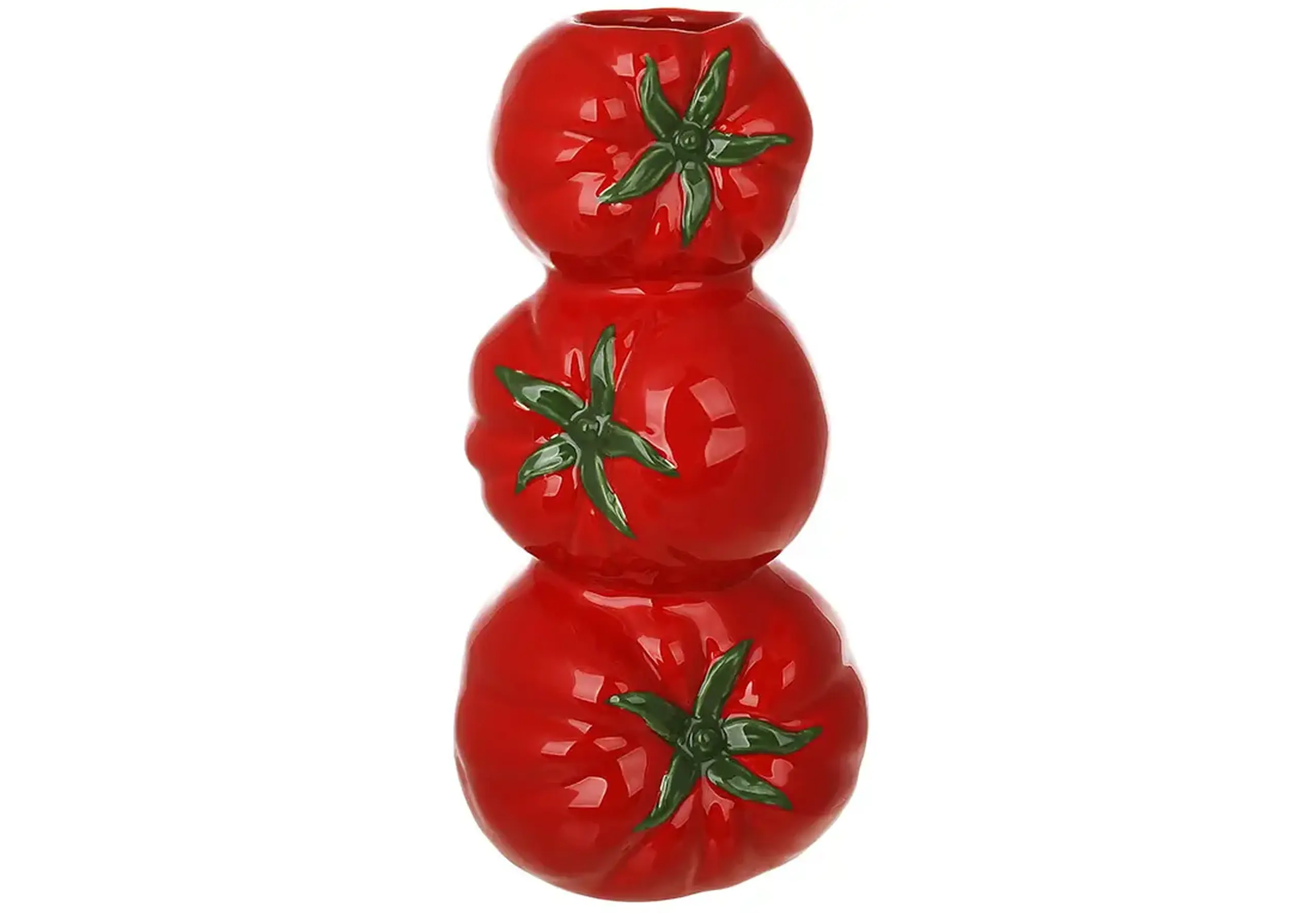 Vază din ceramică, Tomato, 23,5cm