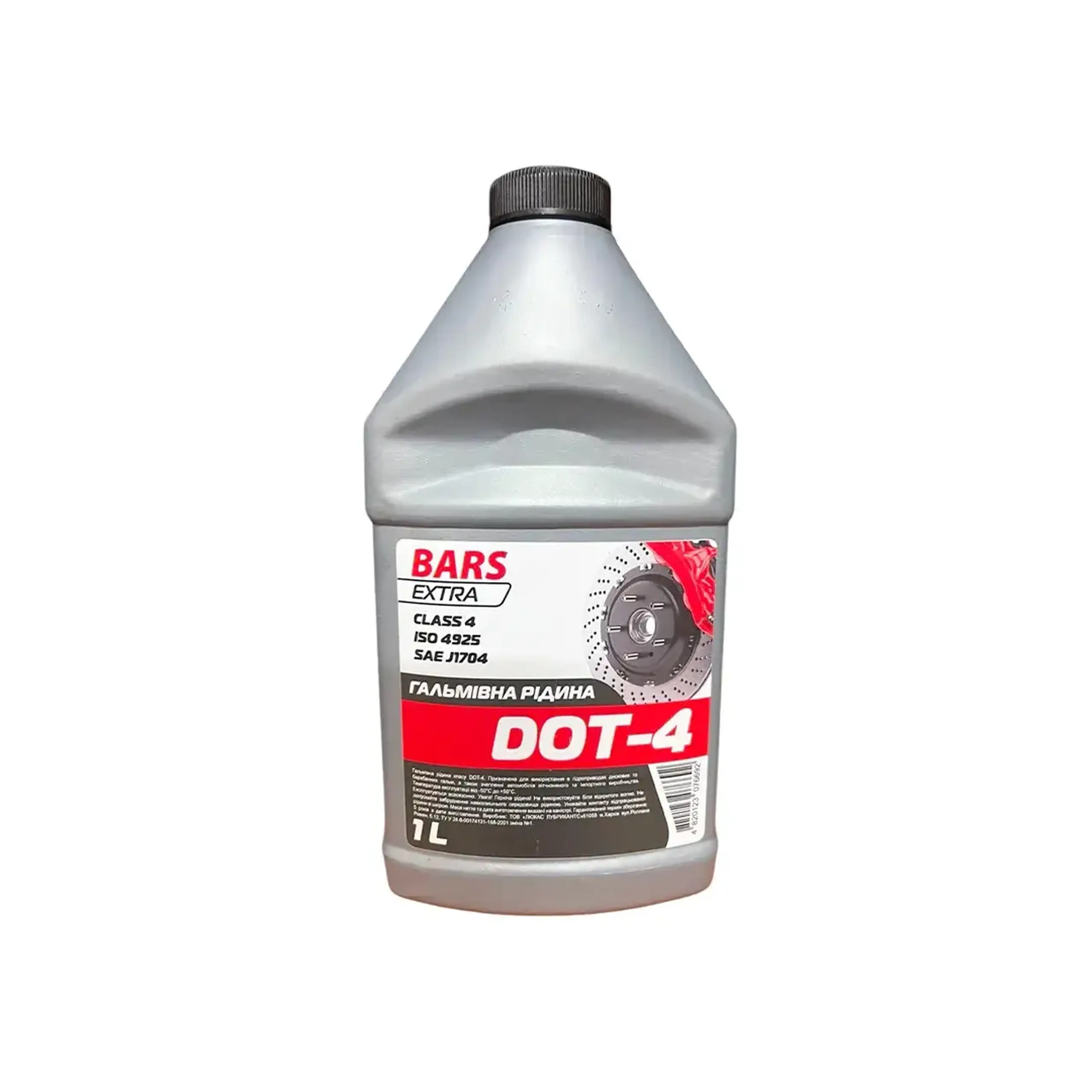 Lichid de frână DOT4 1 l Bars Extra