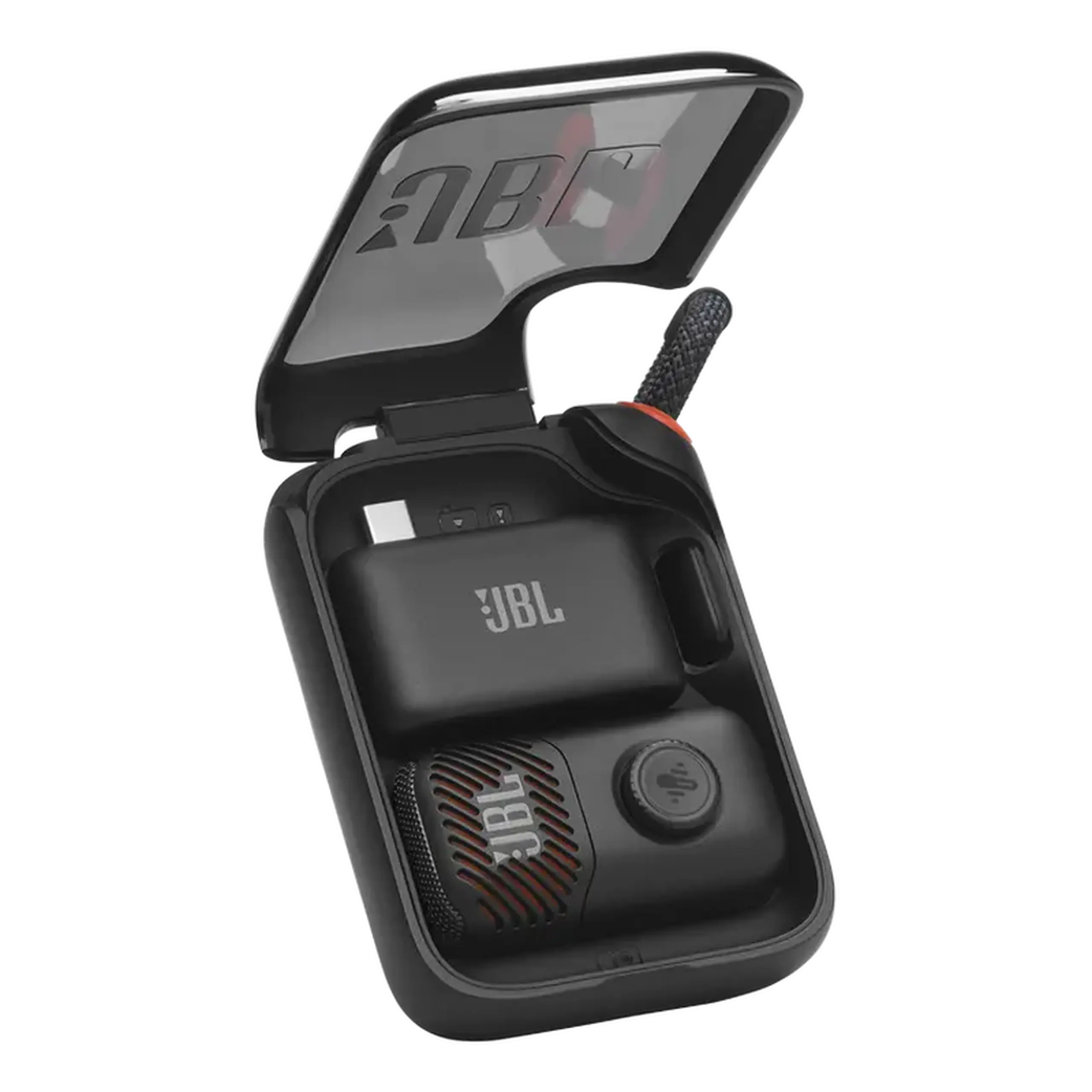 Microfon portabil pentru înregistrare vocală JBL Easysing Mic Mini, Fără fir, Negru
