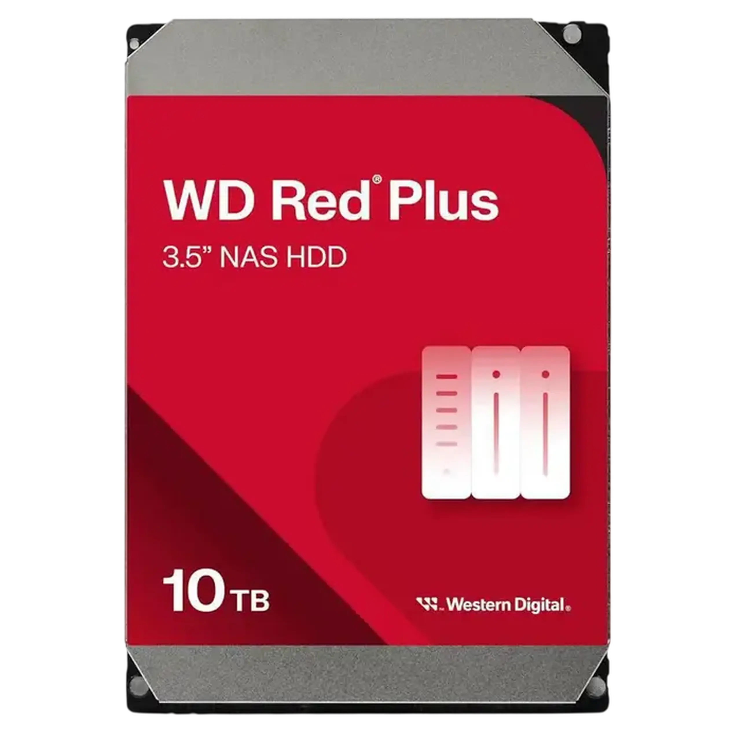 Unitate HDD Western Digital WD Red Plus, 3.5", 10 TB <WD100EFGX>