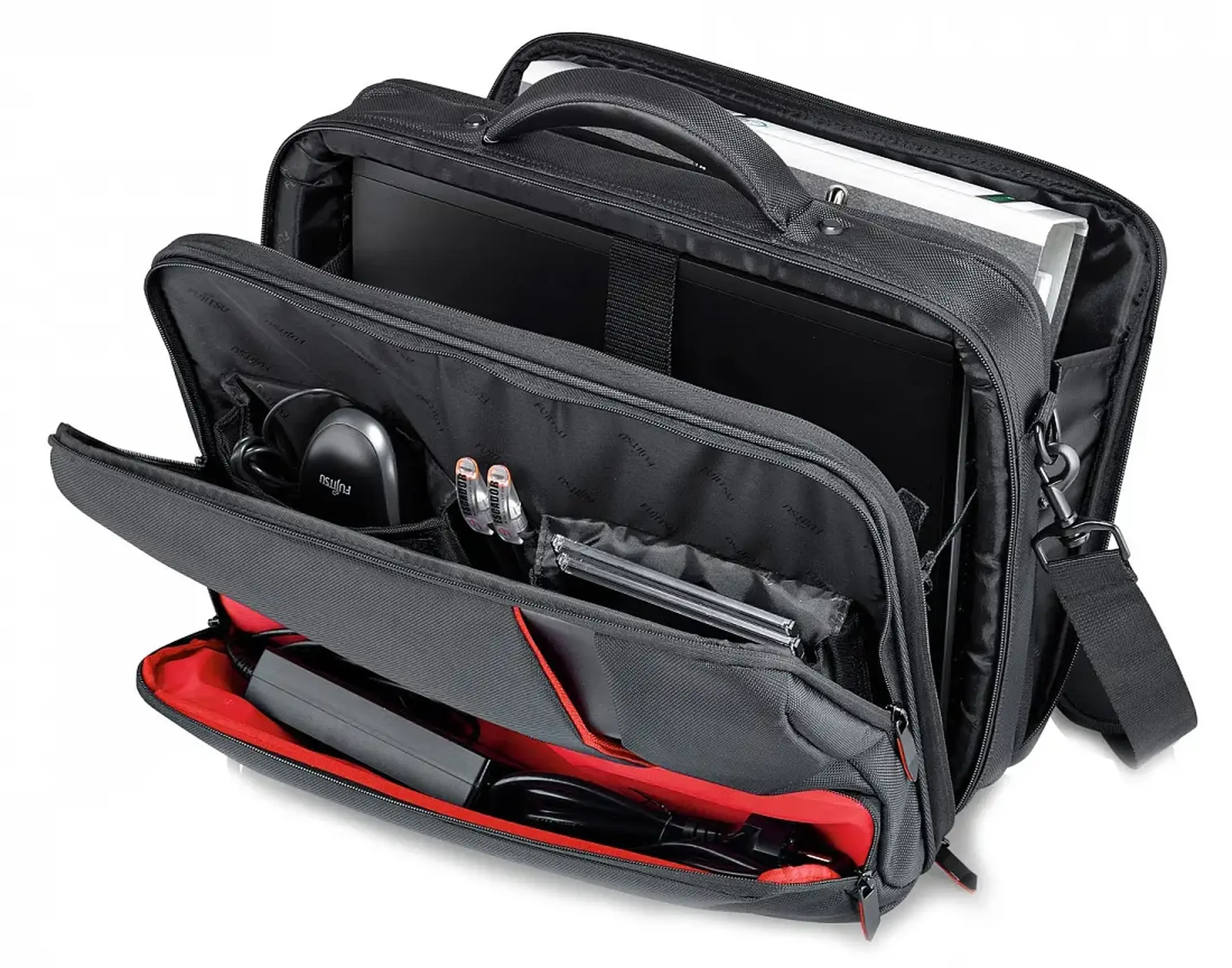 NB Geantă Fujitsu Prest.Case Mini, pentru Laptop 13" și genți City, negru