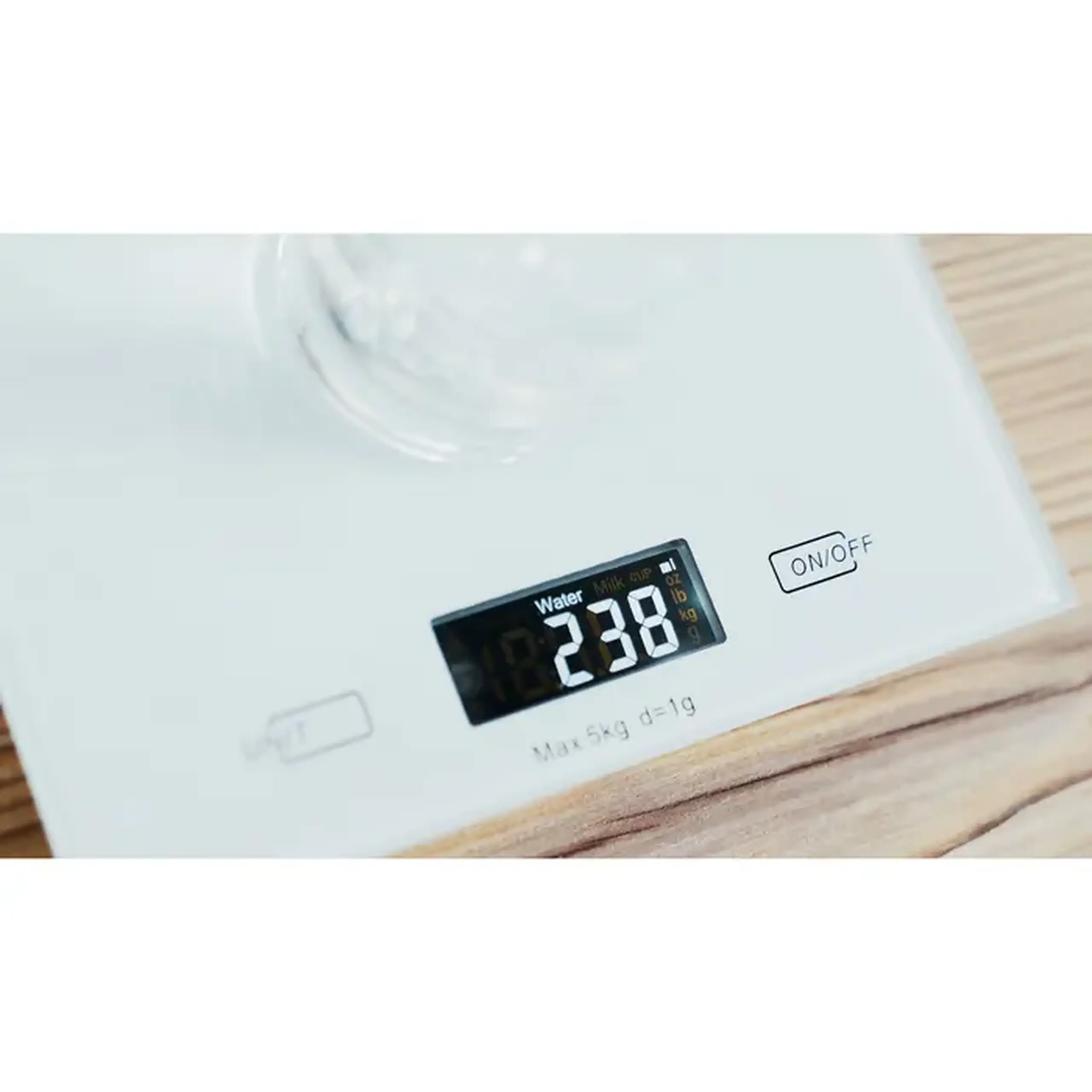 Cântar electronic de bucătărie Ardesto SCK-893W, Alb