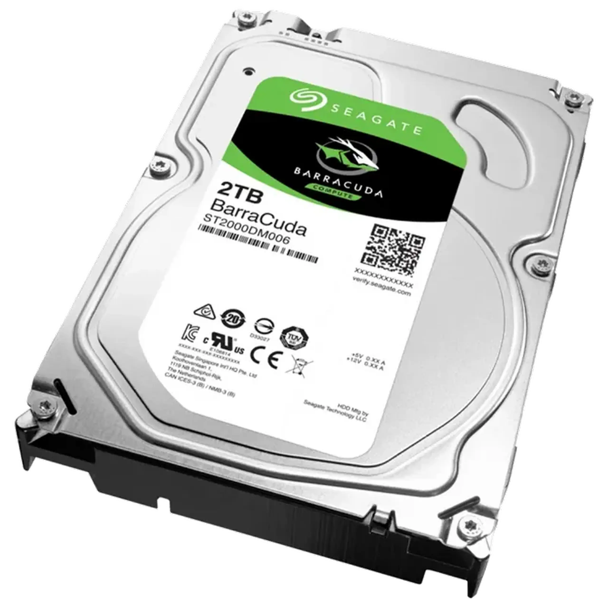 Unitate HDD Seagate BarraCuda, 3.5", 2 TB <ST2000DM008>