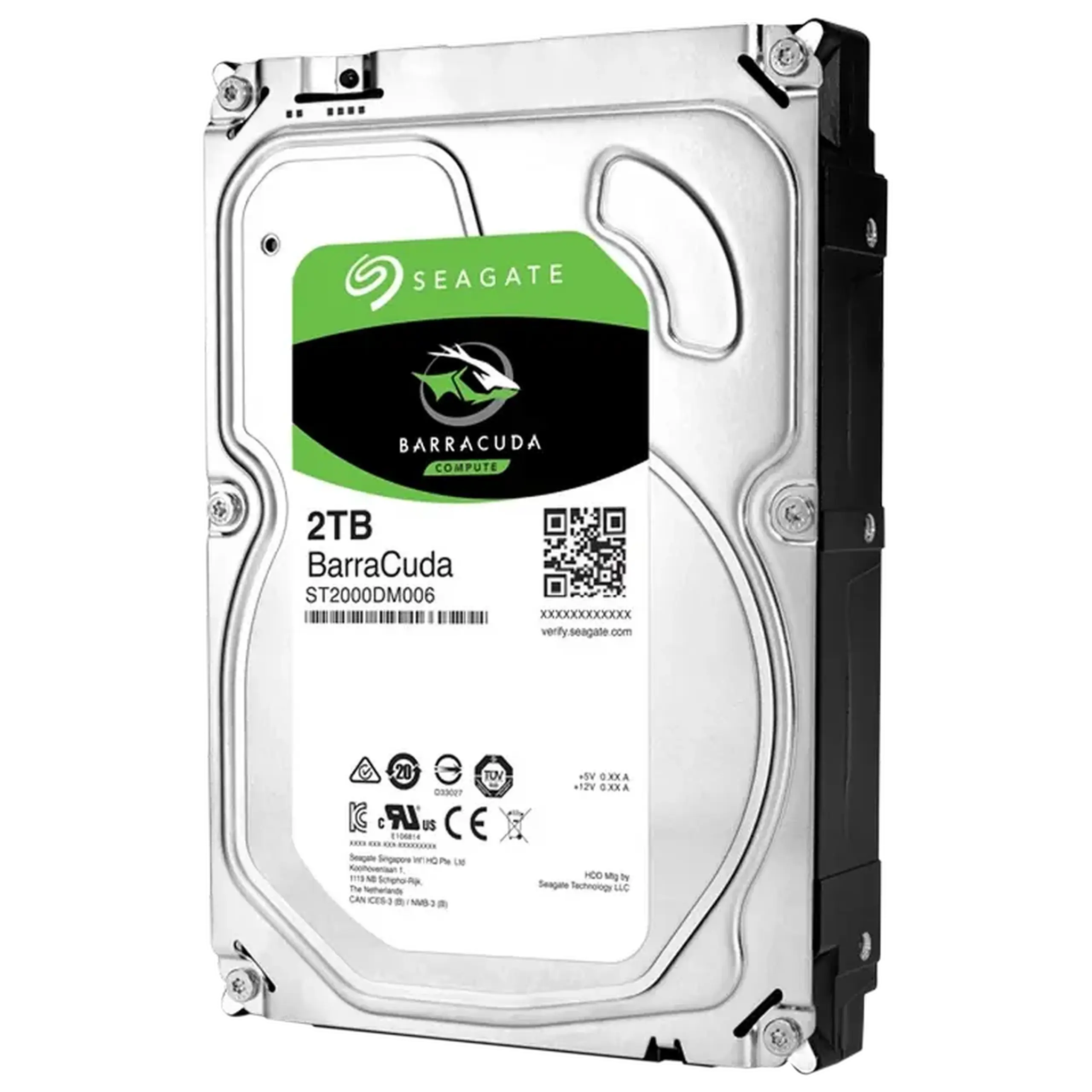 Unitate HDD Seagate BarraCuda, 3.5", 2 TB <ST2000DM008>