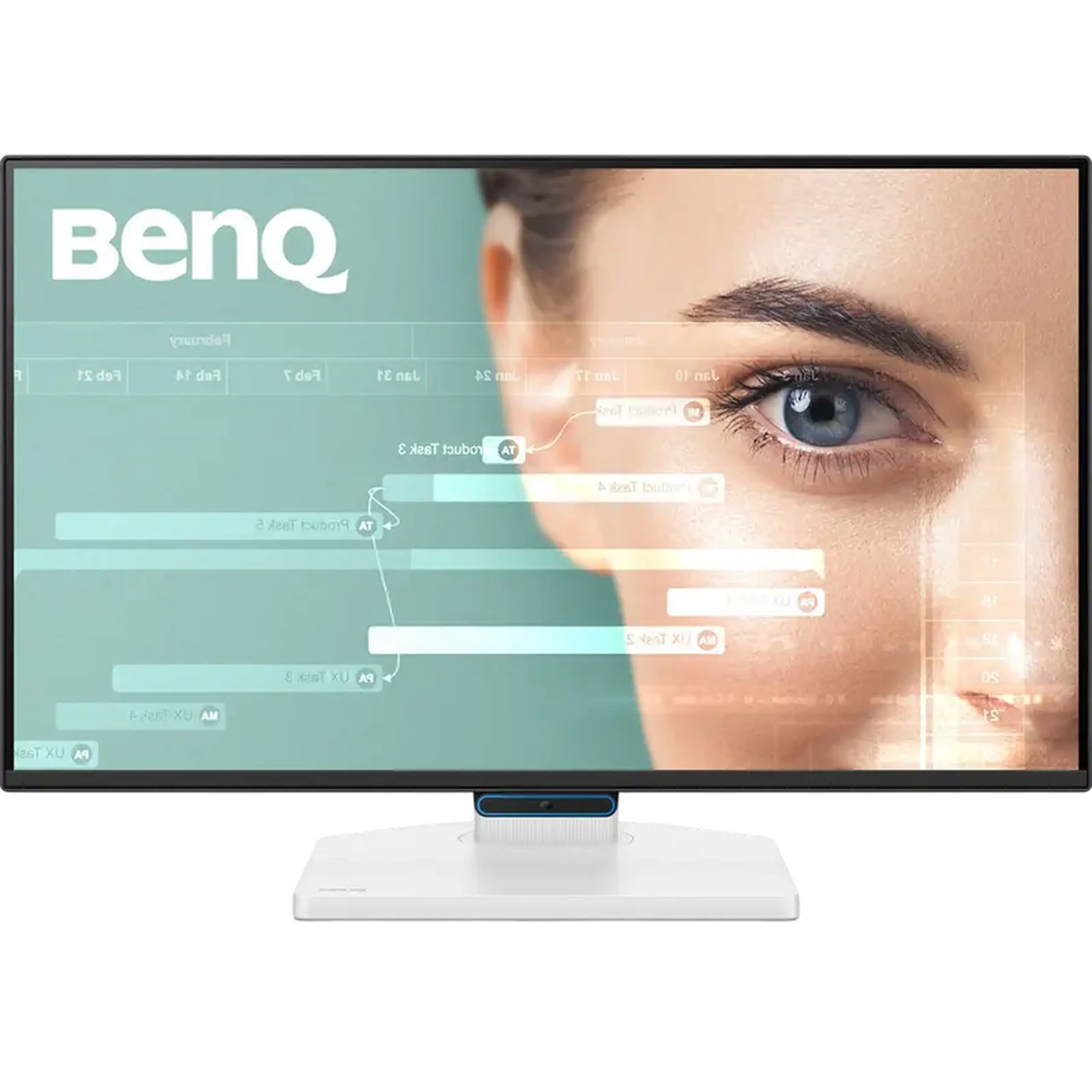 23,8" Monitor BenQ GW2490TC, IPS 1920x1080 FHD, Alb