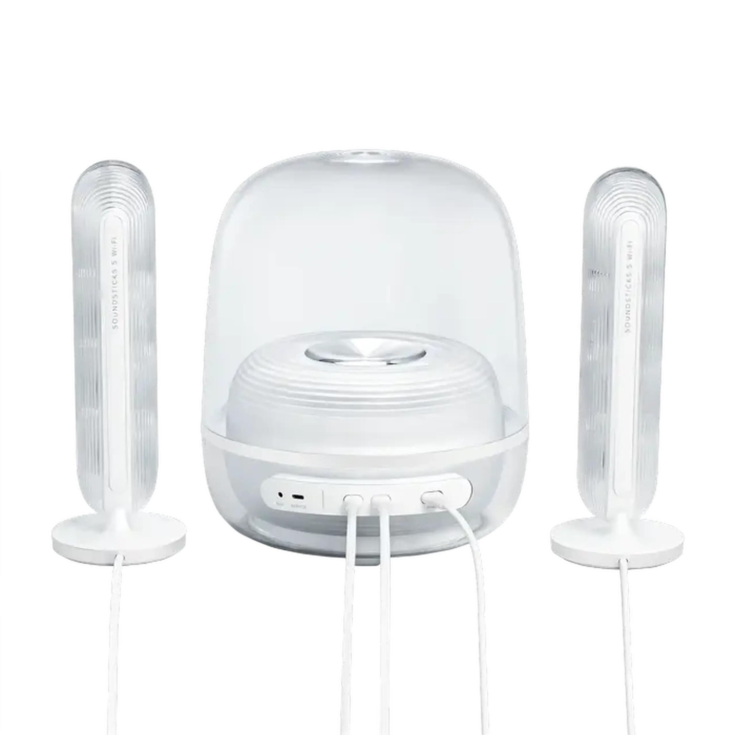 Sistem audio 2.1 CH Harman Kardon Kardon SoundSticks 5 Wi-Fi, Alb