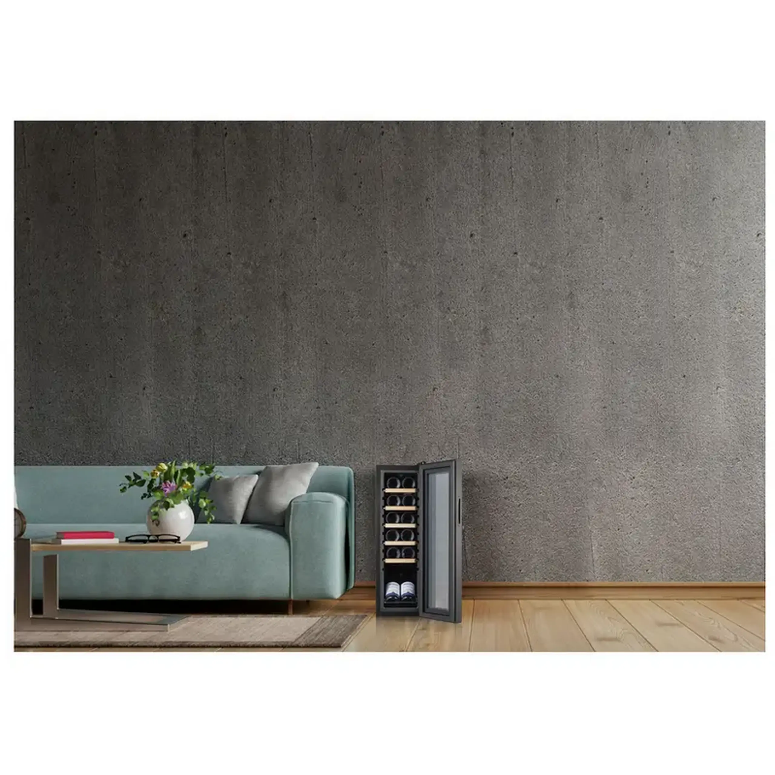 Dulap pentru vin Philco PW12KF, Negru