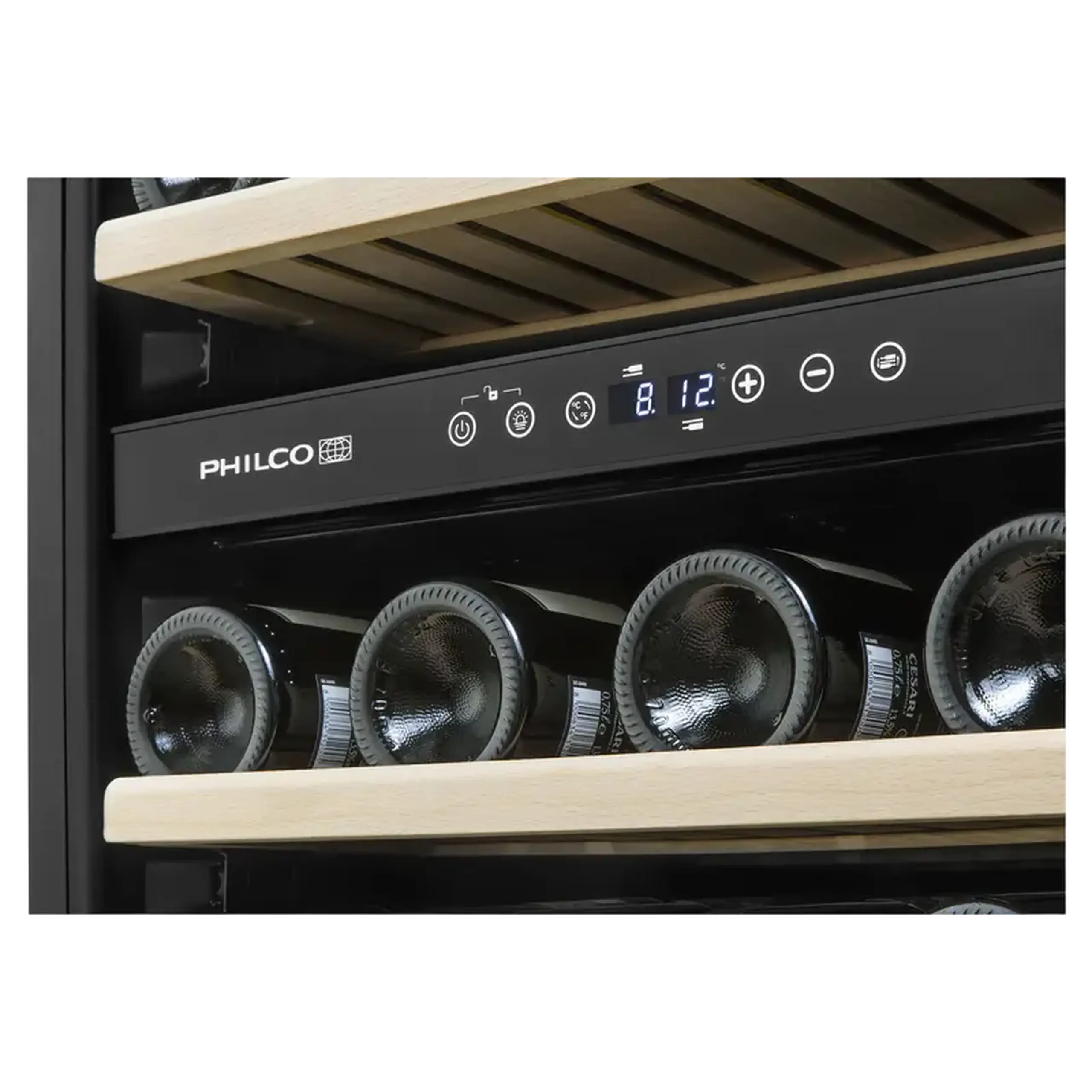 Dulap pentru vin Philco PW32GD, Negru