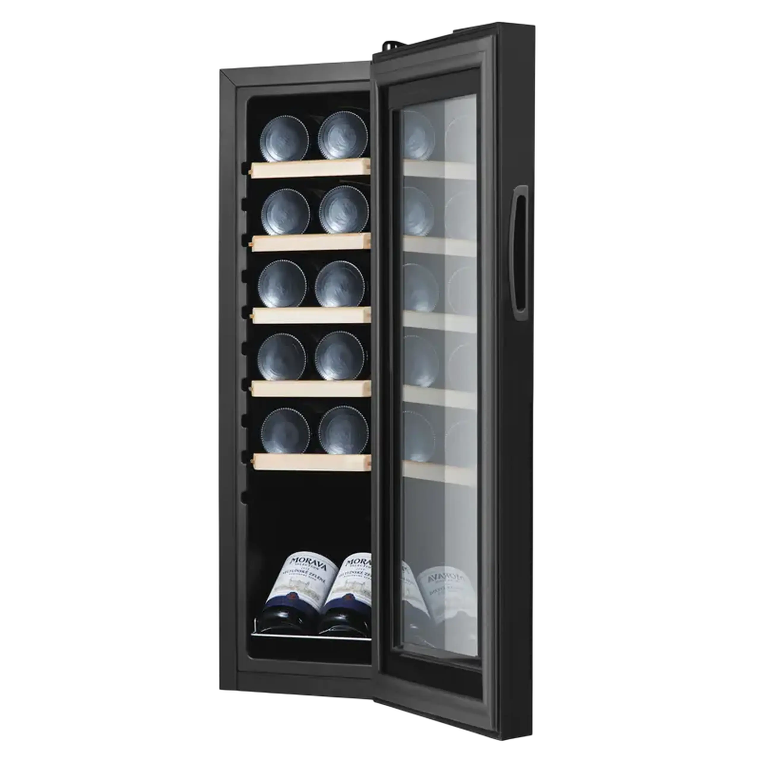 Dulap pentru vin Philco PW12KF, Negru