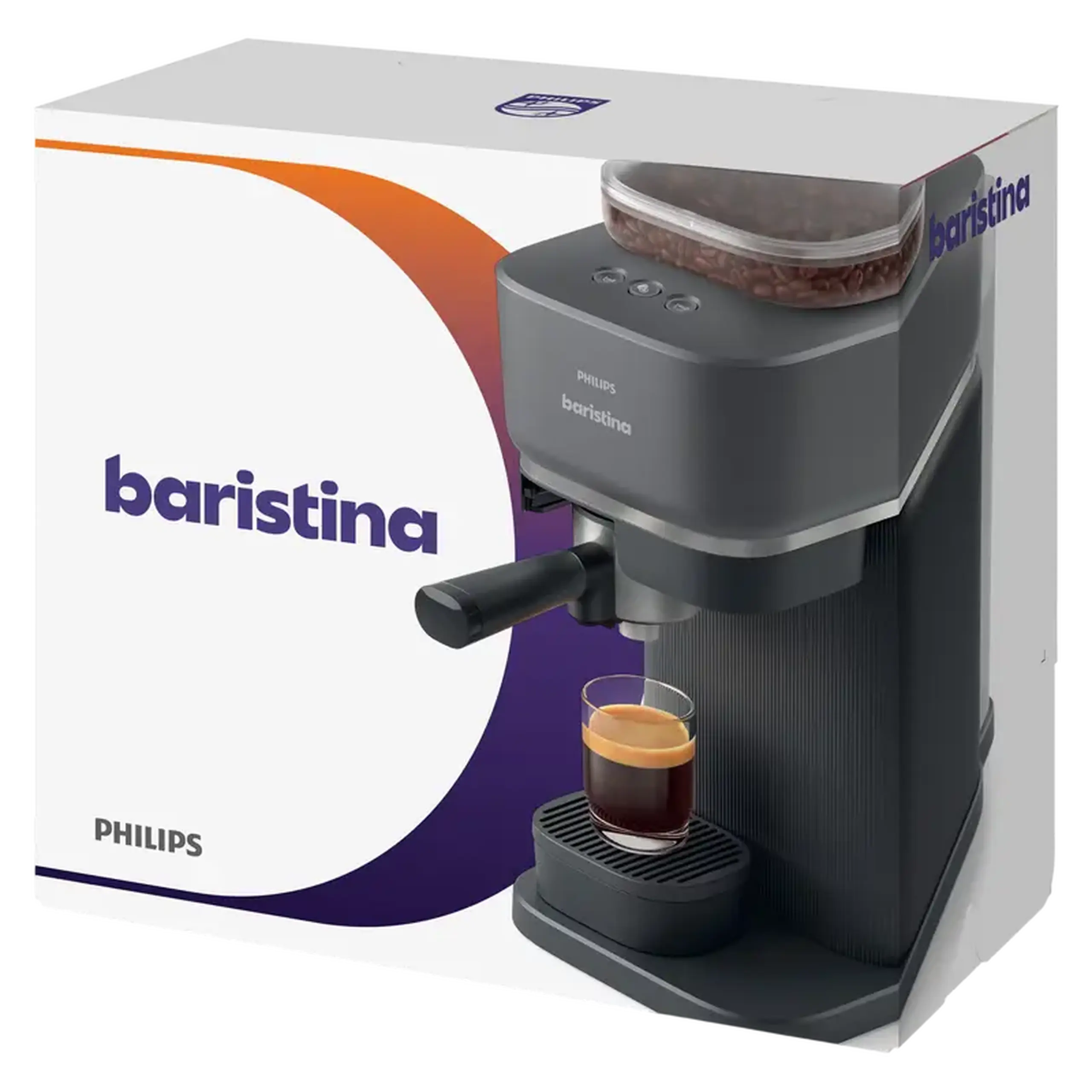 Cafetiera manuala Philips BAR300/60, 1550W, Negru
