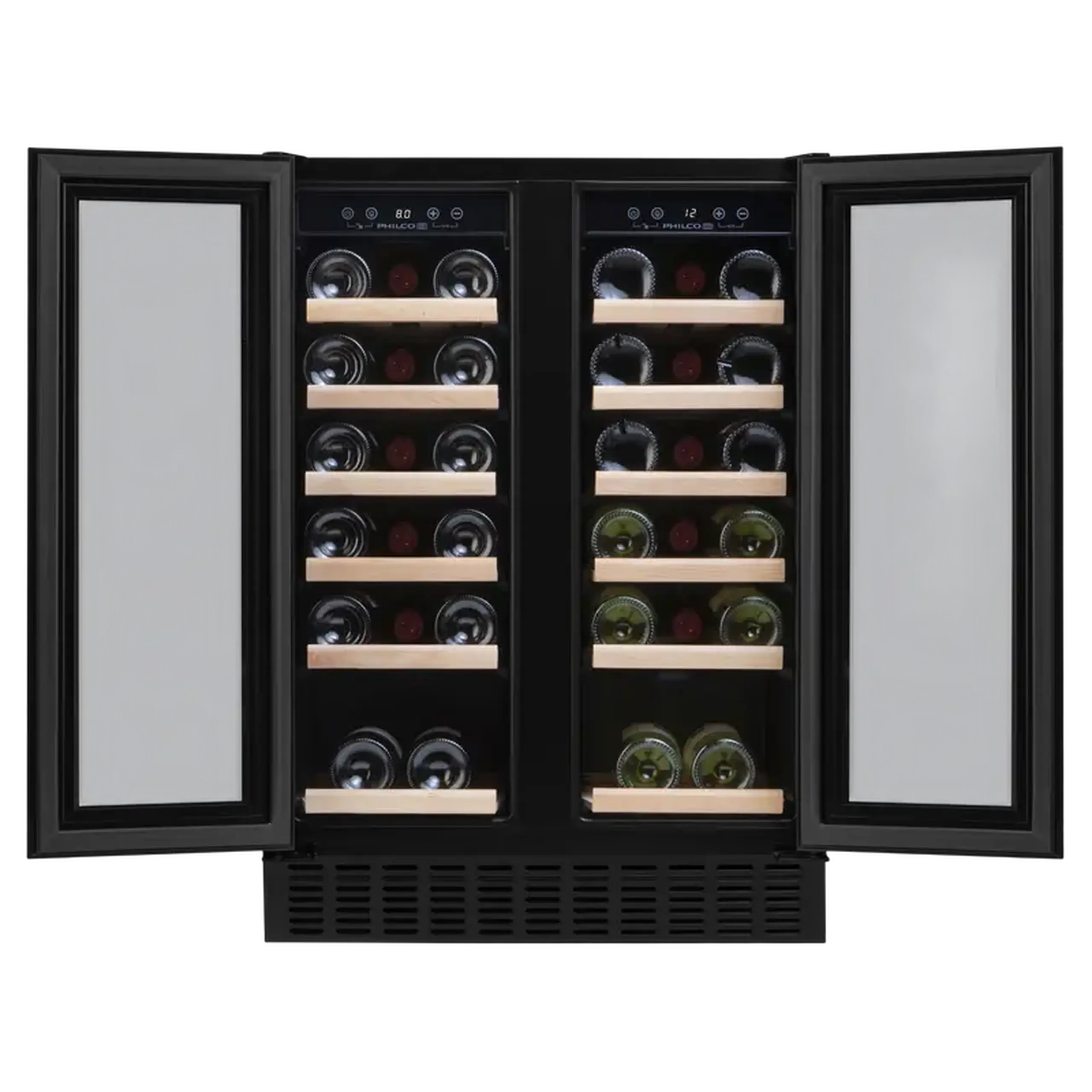 Dulap pentru vin Philco PW38GDFB, Negru