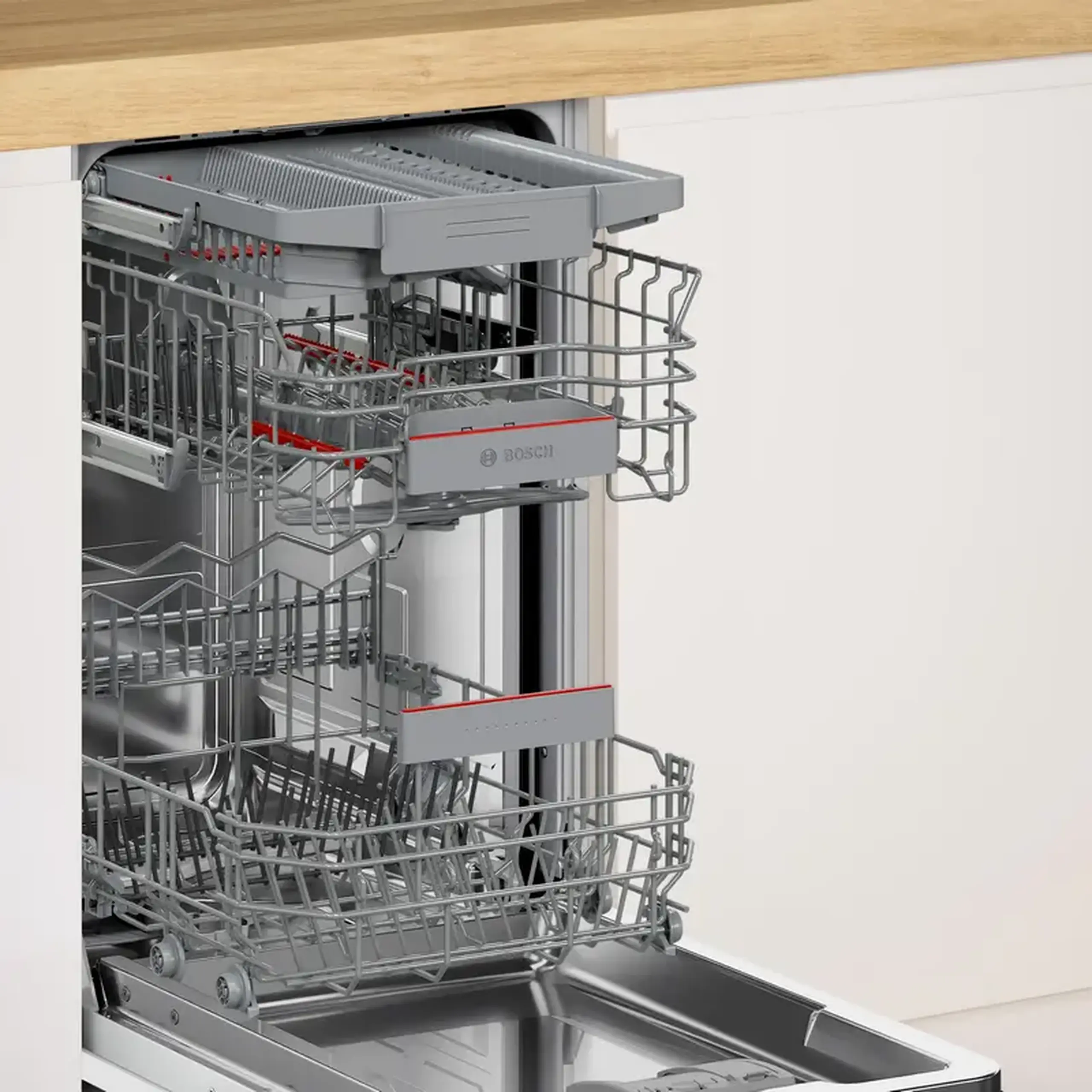 Mașină de spălat vase Bosch SPV4HMX49E, Alb