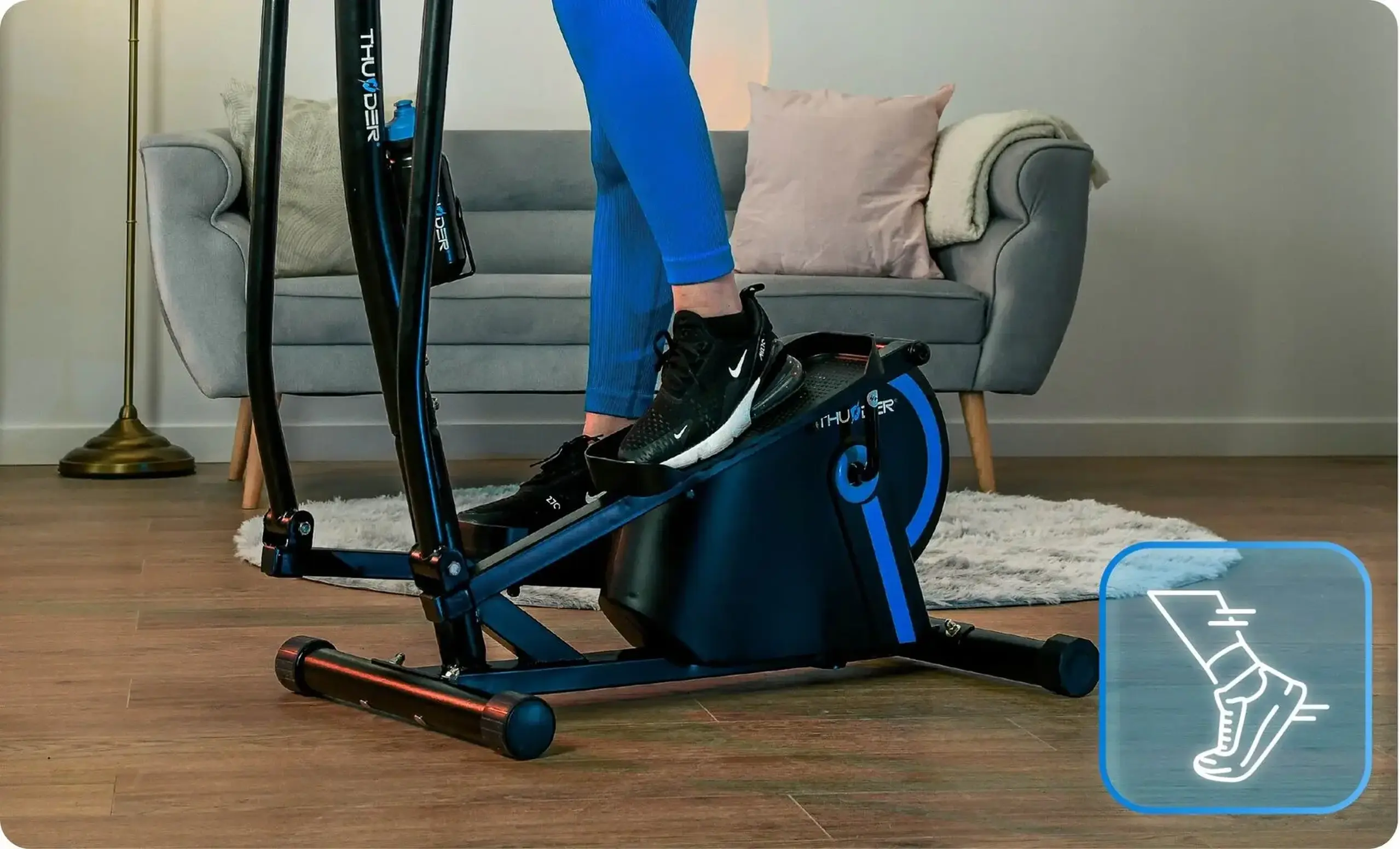 Bicicleta eliptica Thunder FLASH