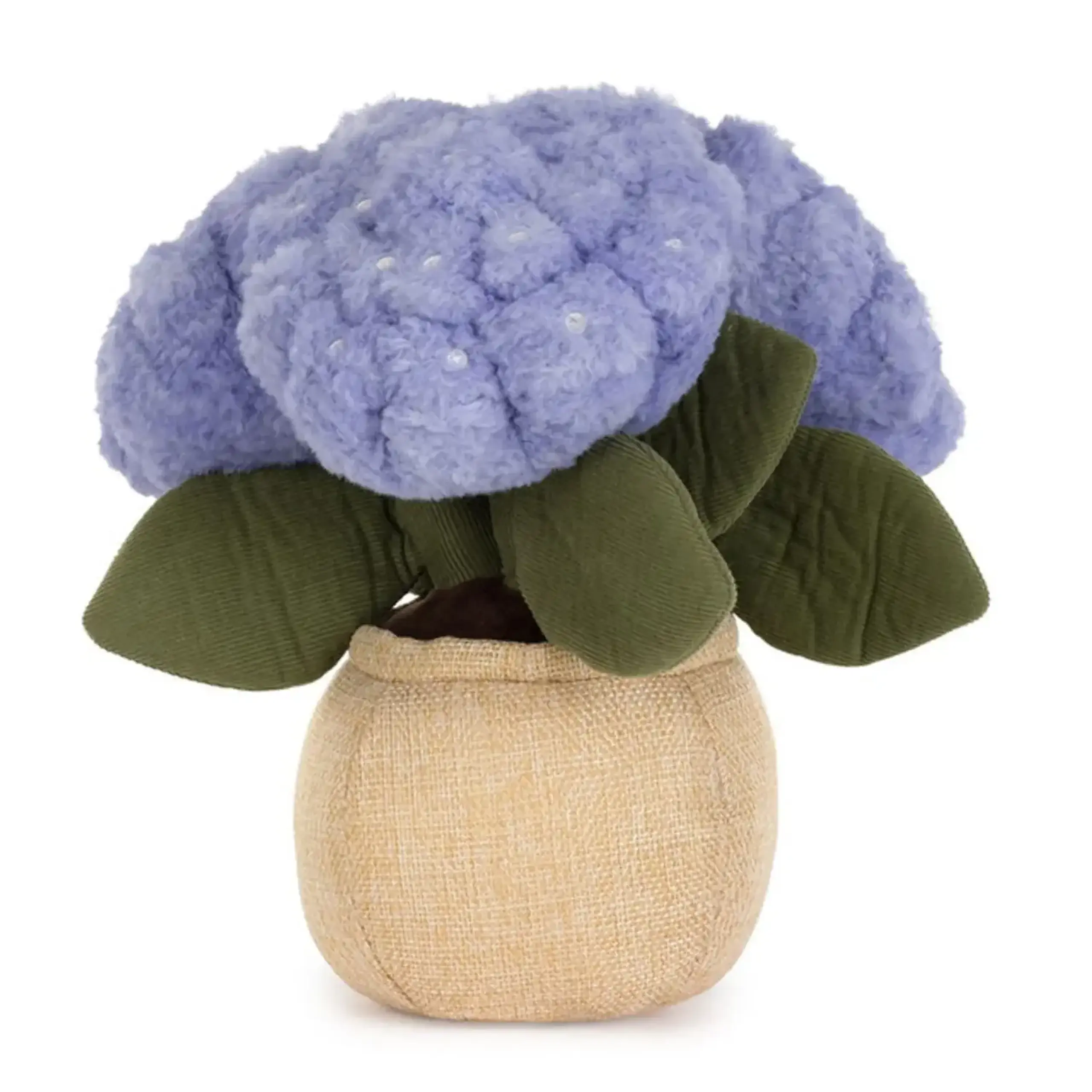 Ghiveci cu hortensii din pluș — Jellycat