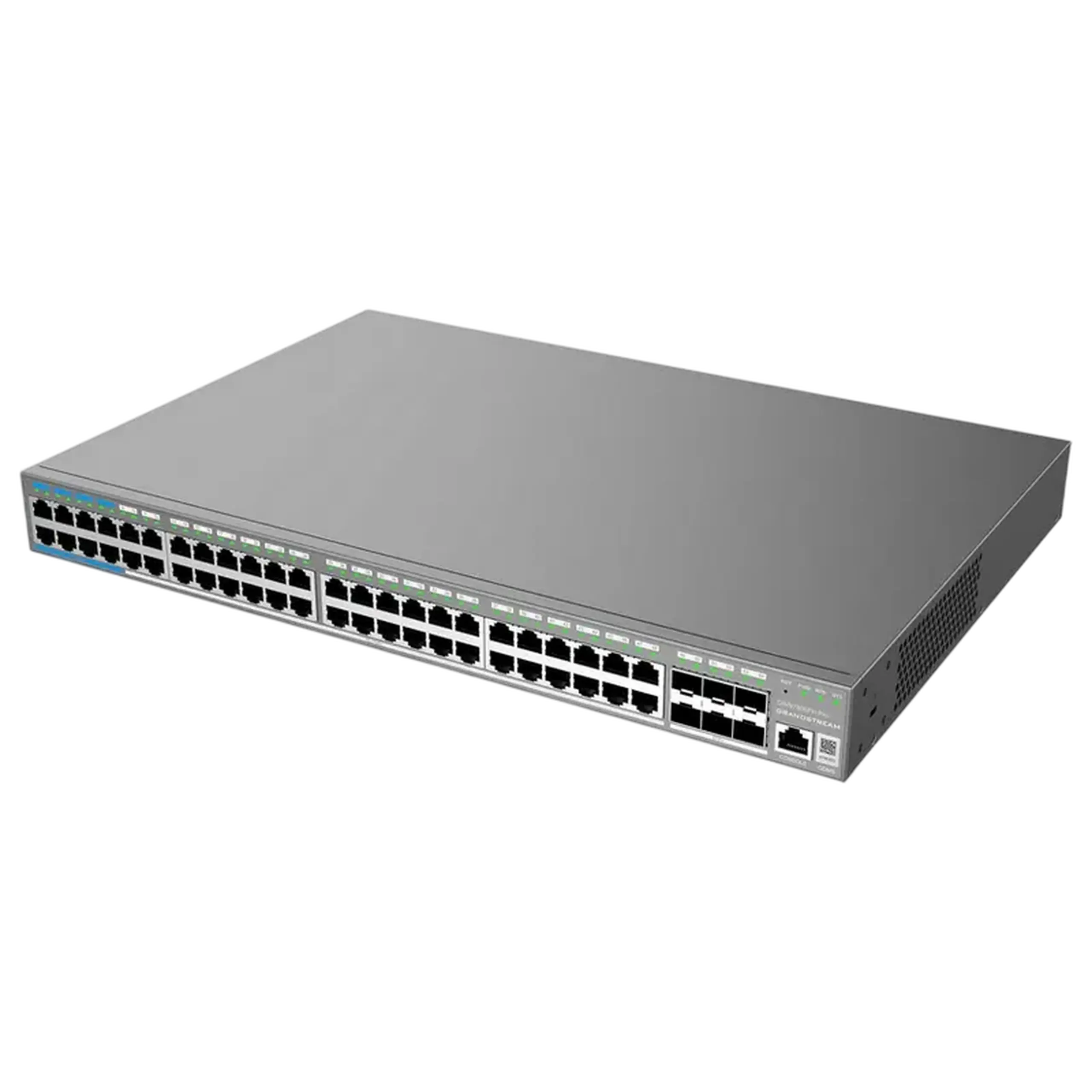 Comutator PoE Grandstream GWN7806PH Pro, 802.3bt/at/af