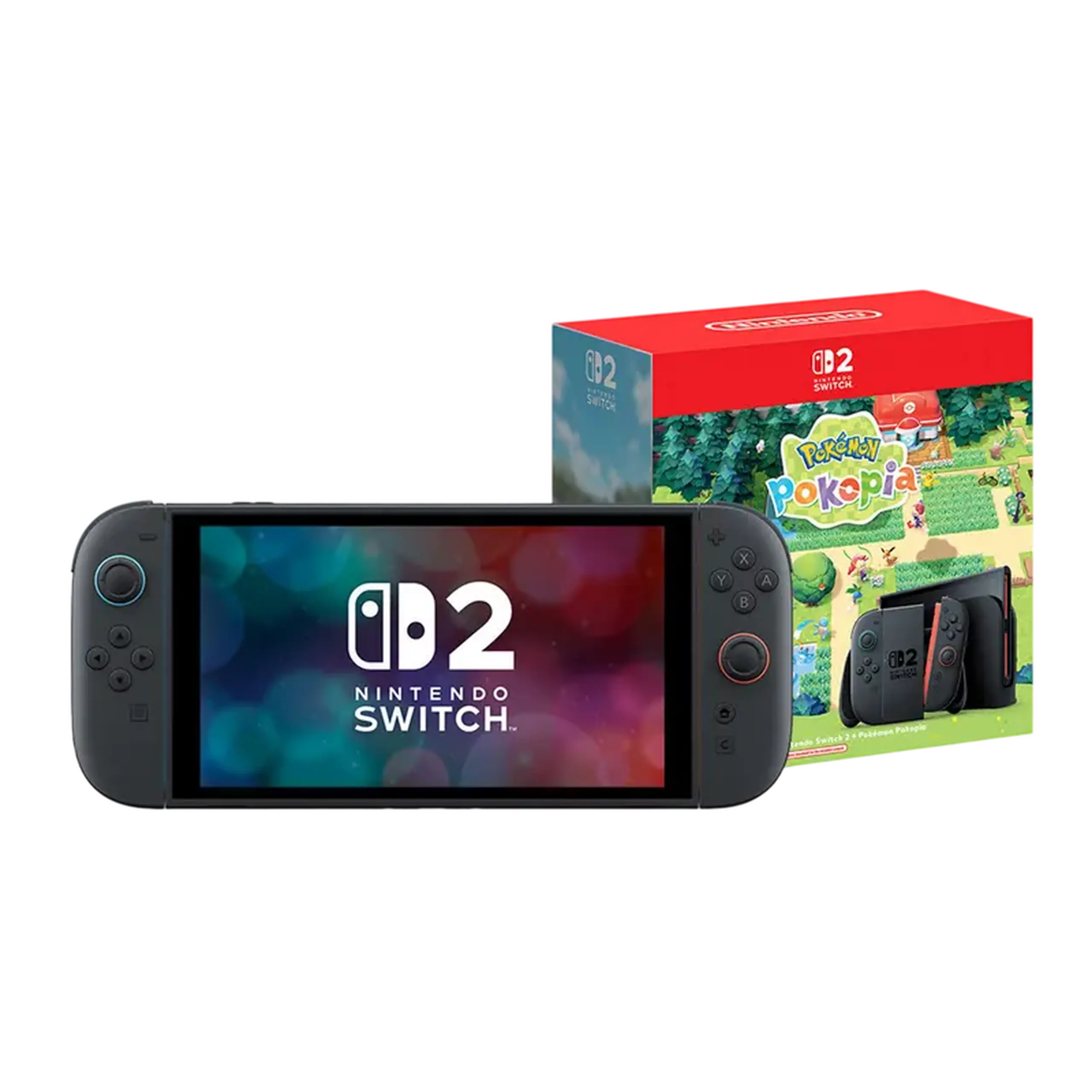 Consolă portabilă pentru jocuri Nintendo Switch 2 + Pokemon Pokopia, Negru