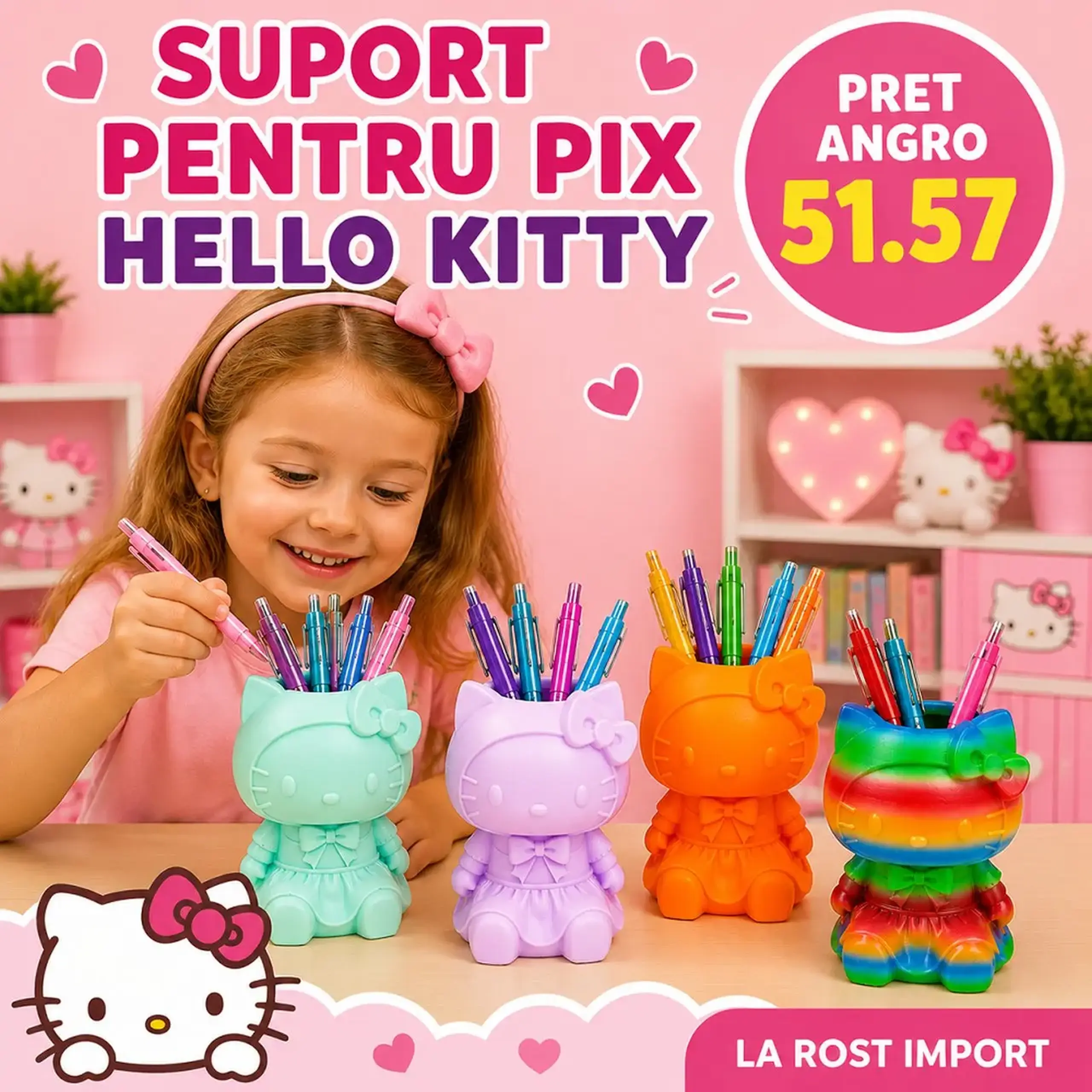 Suport pixuri kitty