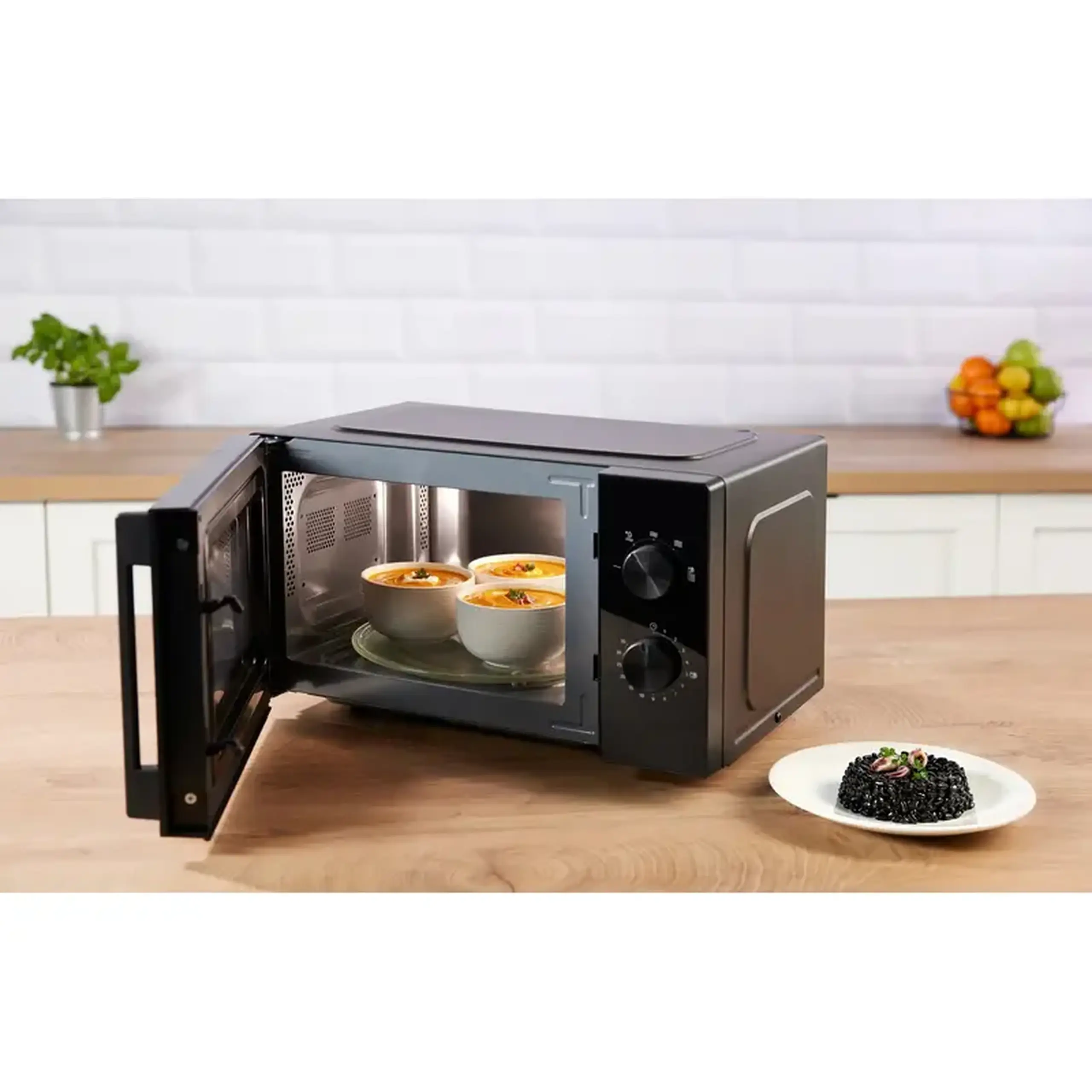 Cuptor cu microunde Gorenje MO20E1B5, Negru