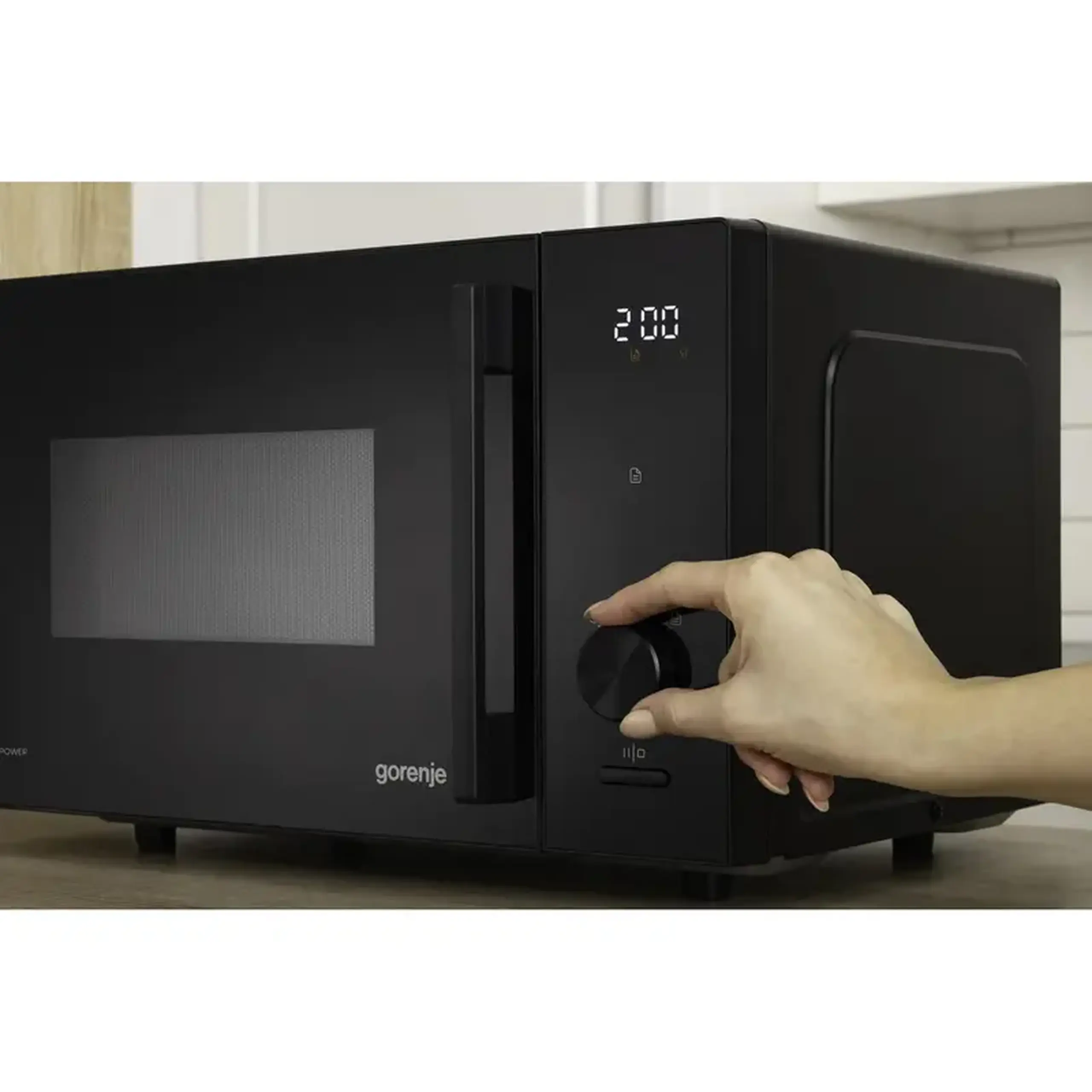 Cuptor cu microunde Gorenje MO23S4B5, Negru