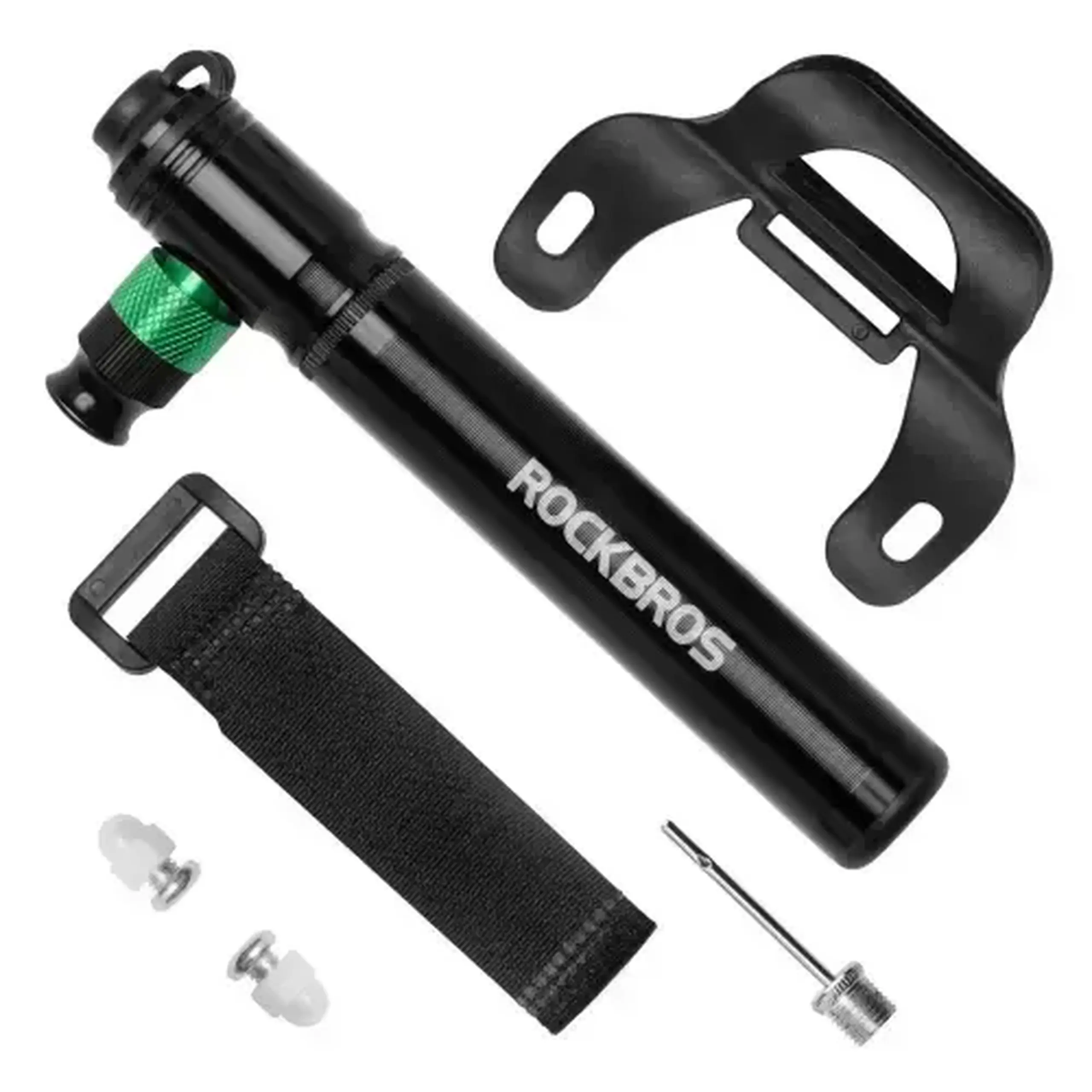 Pompa pentru bicicleta din aluminiu ROCKBROS, 110 PSI – 42320001001