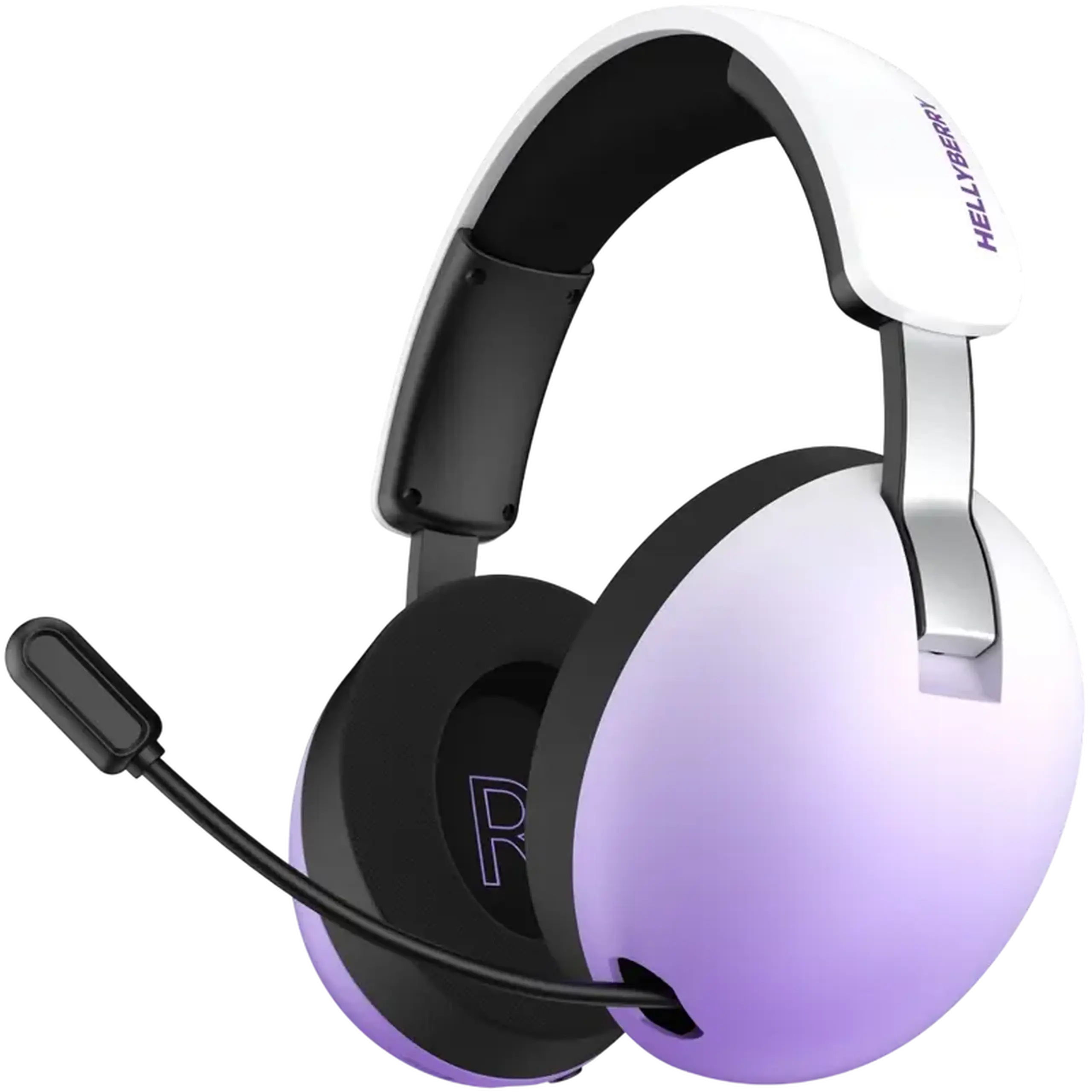 Căști gaming HATOR Hellyberry HH30 Pro, Fără fir, Alb
