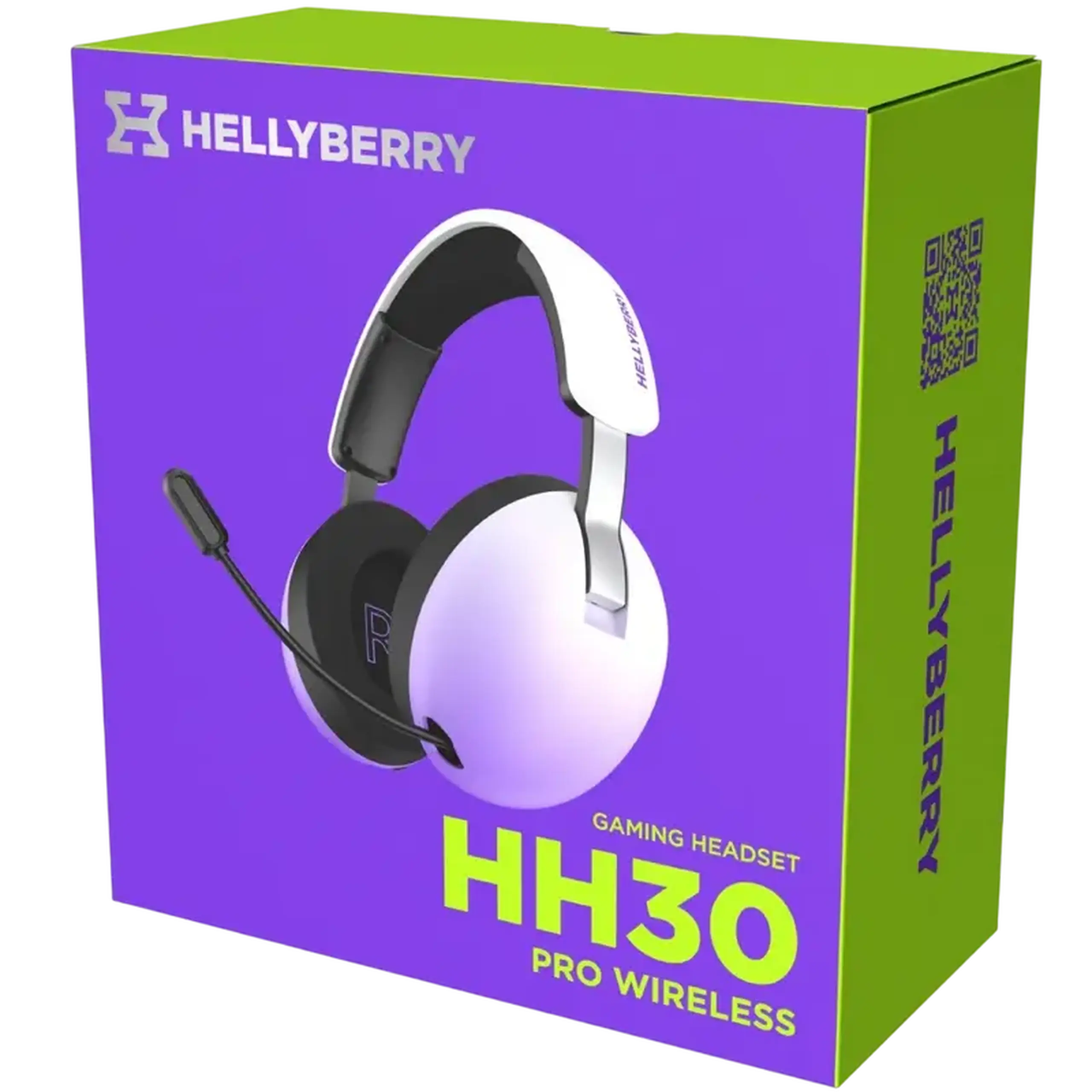Căști gaming HATOR Hellyberry HH30 Pro, Fără fir, Alb