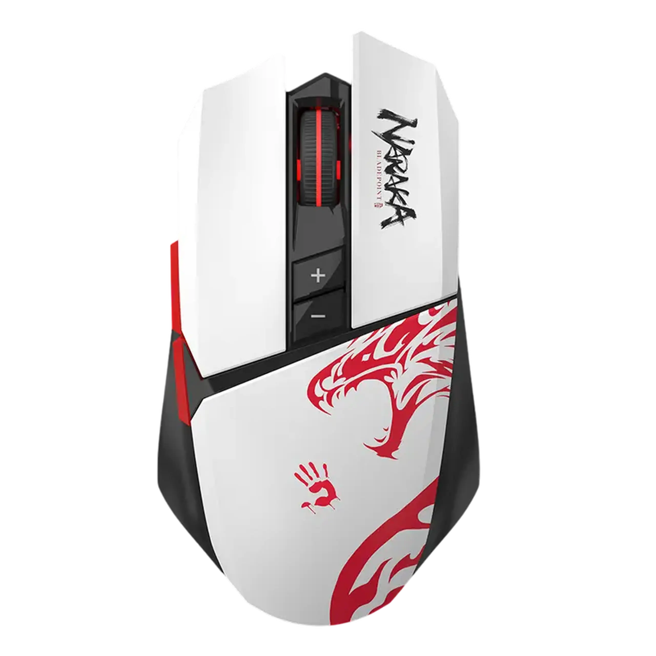 Mouse fără fir pentru jocuri Bloody R36, 100 - 12000 dpi, 7 butoane, 300IPS, 35G, 89g, 75h, Ergonomic, P